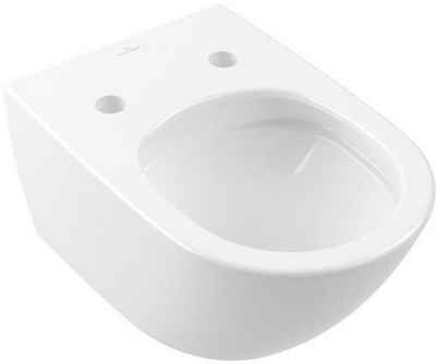 Villeroy & Boch WC-Komplettset V&B Wand-Tiefspül-WC SUBWAY 3.0 spülrand