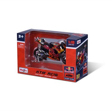 Maisto® Modellmotorrad MotoGP RedBull KTM '21 #88 Miguel Oliviera, Maßstab 1:18