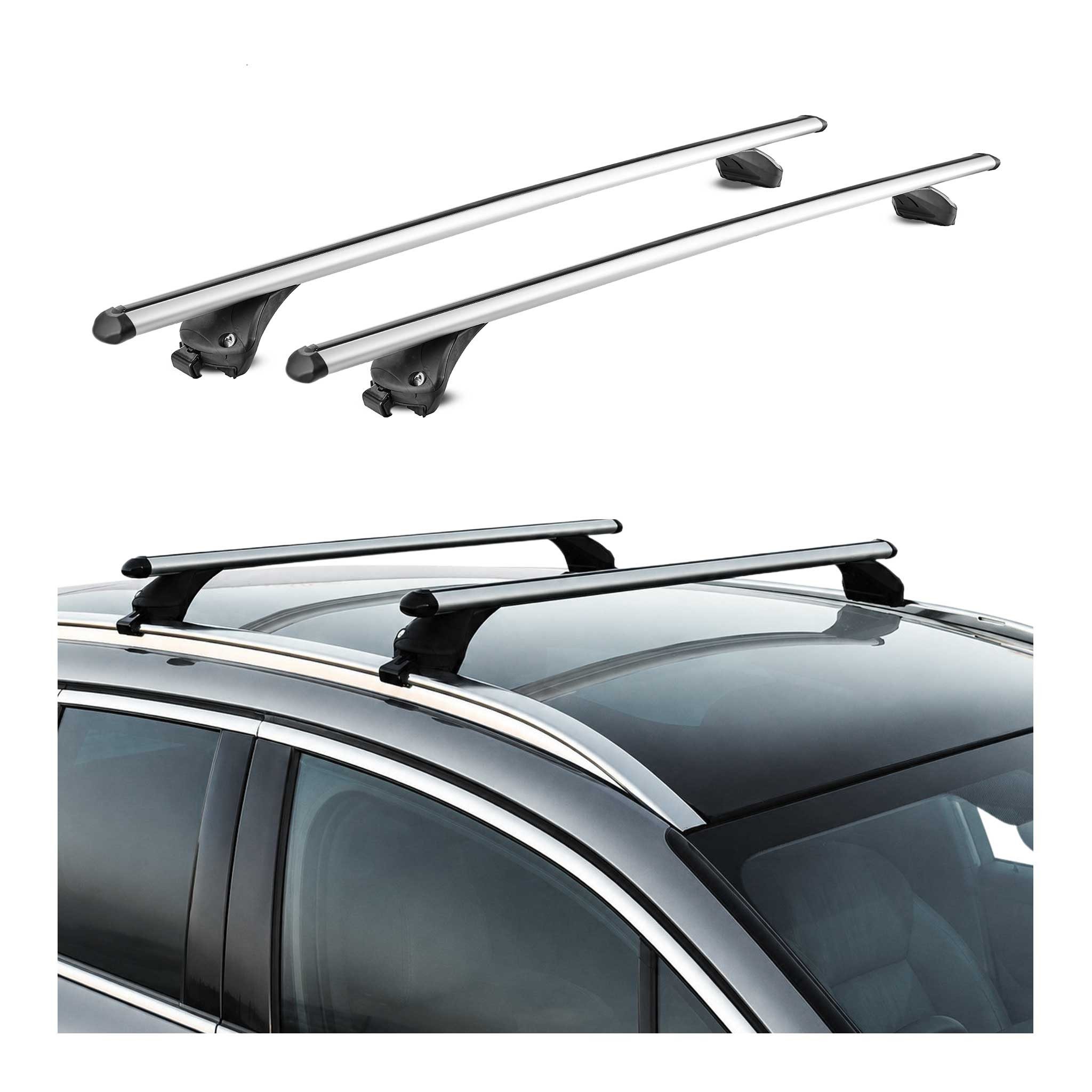 OMAC Dachträger Quick Dachträger für Mitsubishi ASX II 2023-2026 Aluminium Silber 2x (2-St)