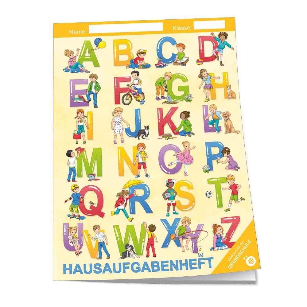 Notizbuch Trötsch Hausaufgabenheft Grundschule ABC