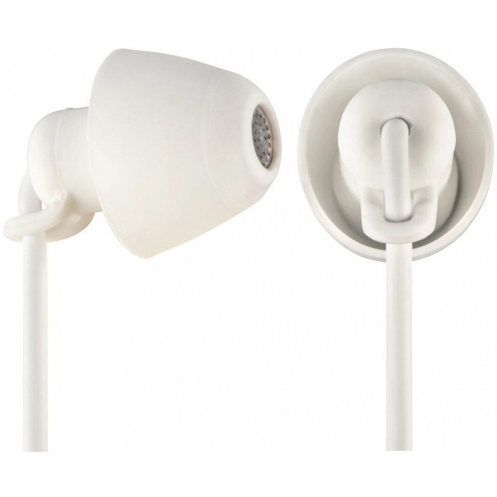 Thomson Thomson EAR3008w in-ear Kopfhörer weiß. In-Ear-Kopfhörer (Integriertes Mikrofon für Freisprechen, In-Ear-Design für besten Sitz)