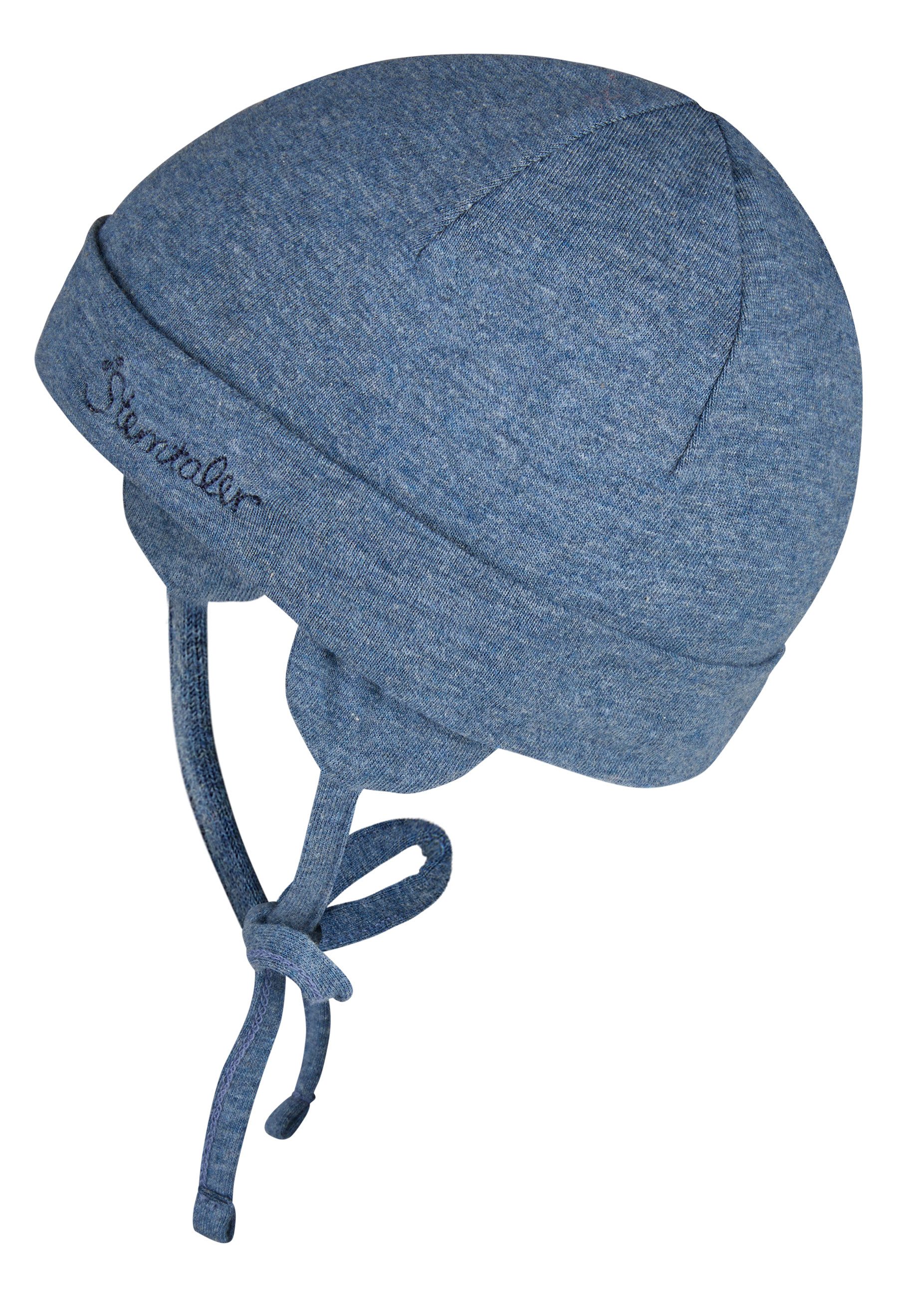 Sterntaler® Beanie OCS Beanie melange (1-St) Babymütze aus Singlejersey Beaniemütze unifarben