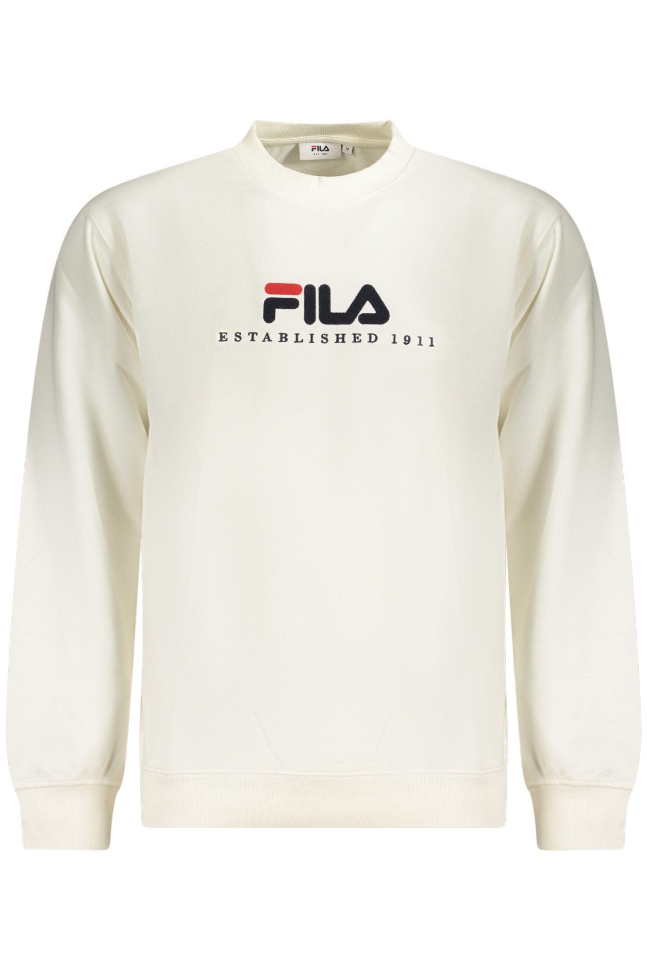 Fila Sweatshirt Herren Sweatshirt Weiß - Langarm, Rundhals