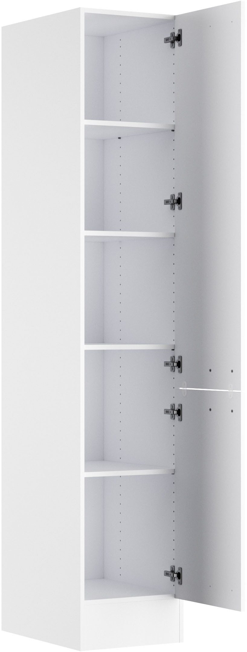 OPTIFIT Hochschrank OPTImulti Breite 40 cm, Höhe 210 cm, Tiefe 57,1 cm, mit 2 Türen, 3 Einlegeböden