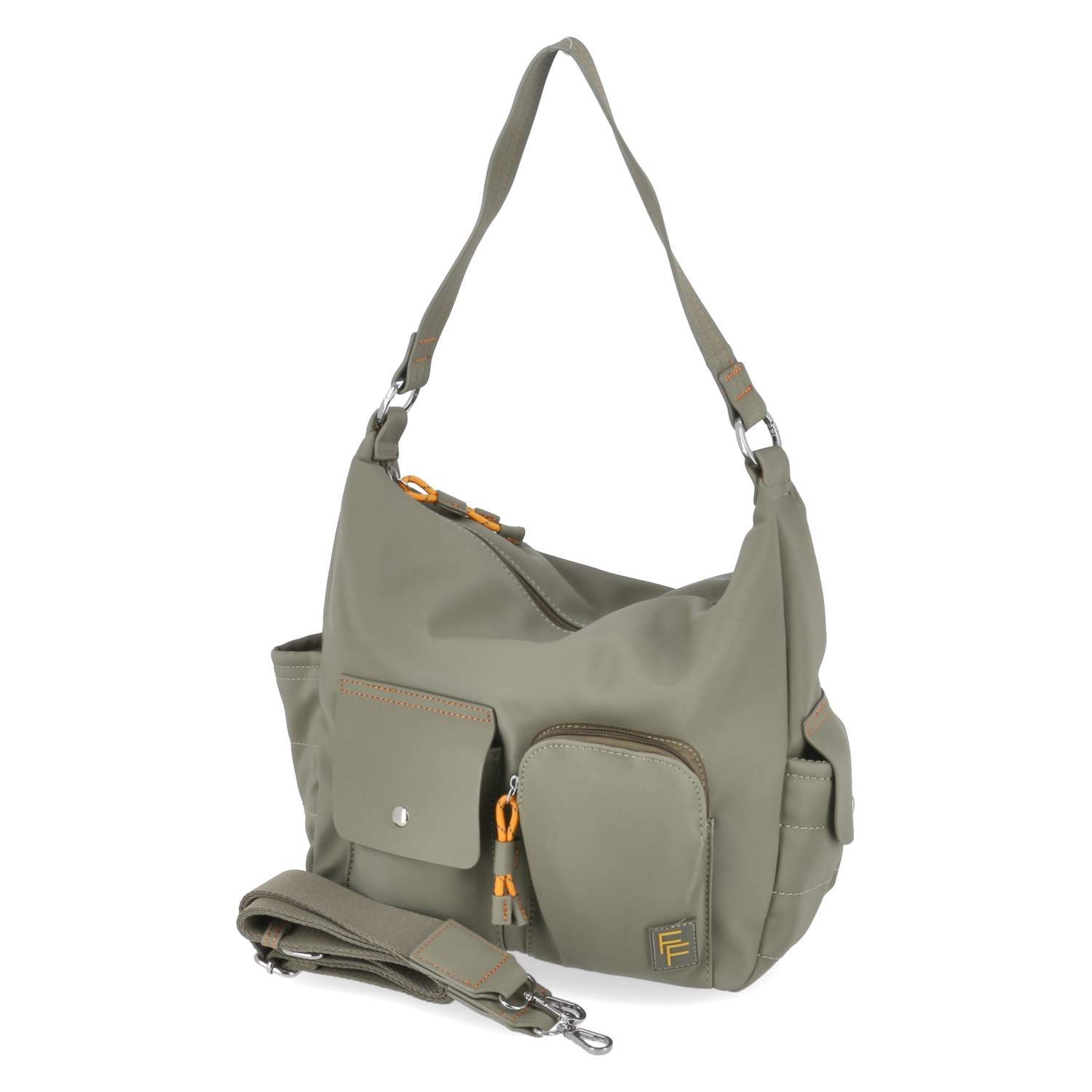 Fräulein Frida Handtasche Fräulein Frida FF2105,910 Damen Umhängetaschen Synthetik khaki