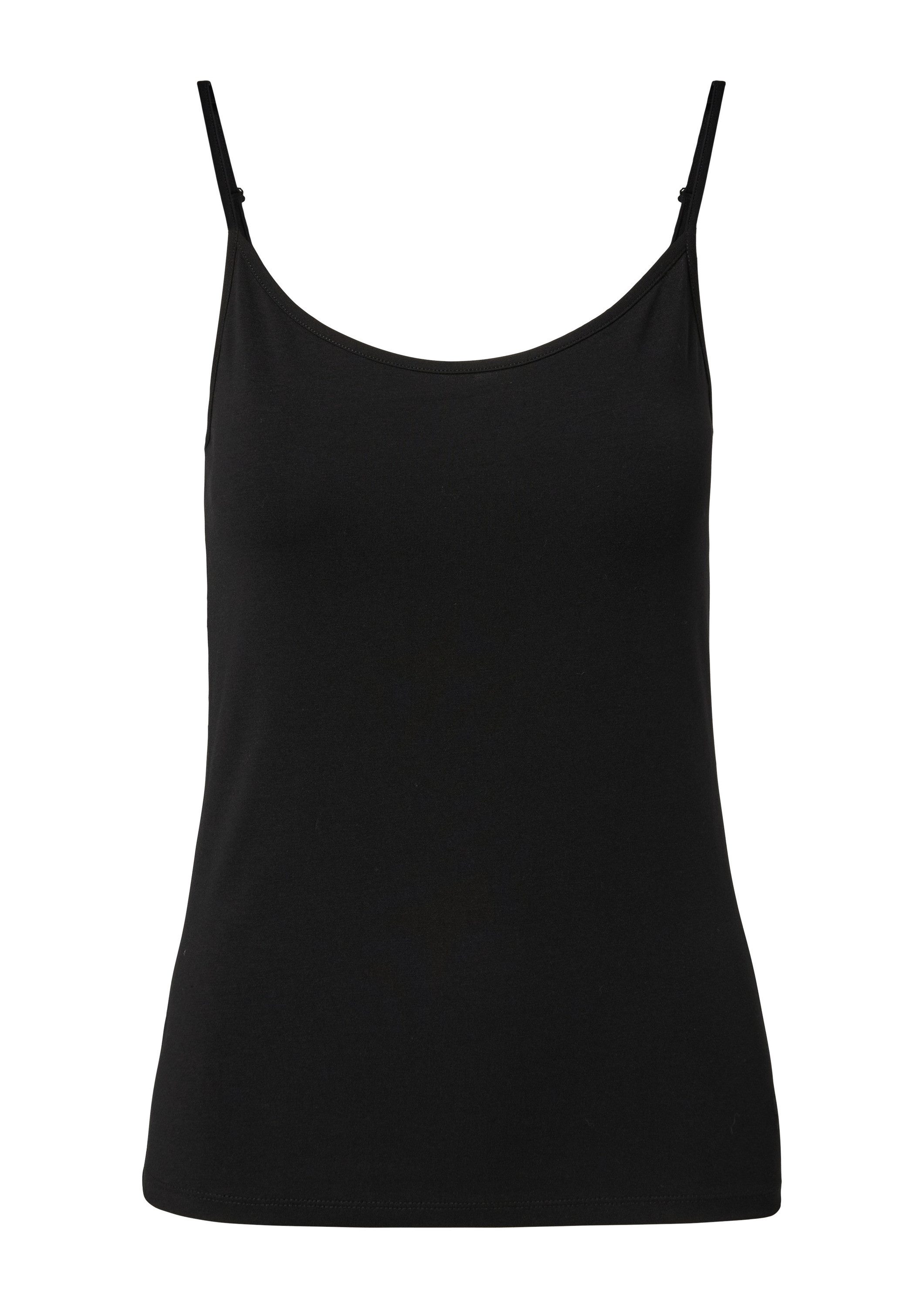comma Muskelshirt T-Shirt Jersey-Top mit verstellbaren günstig online kaufen