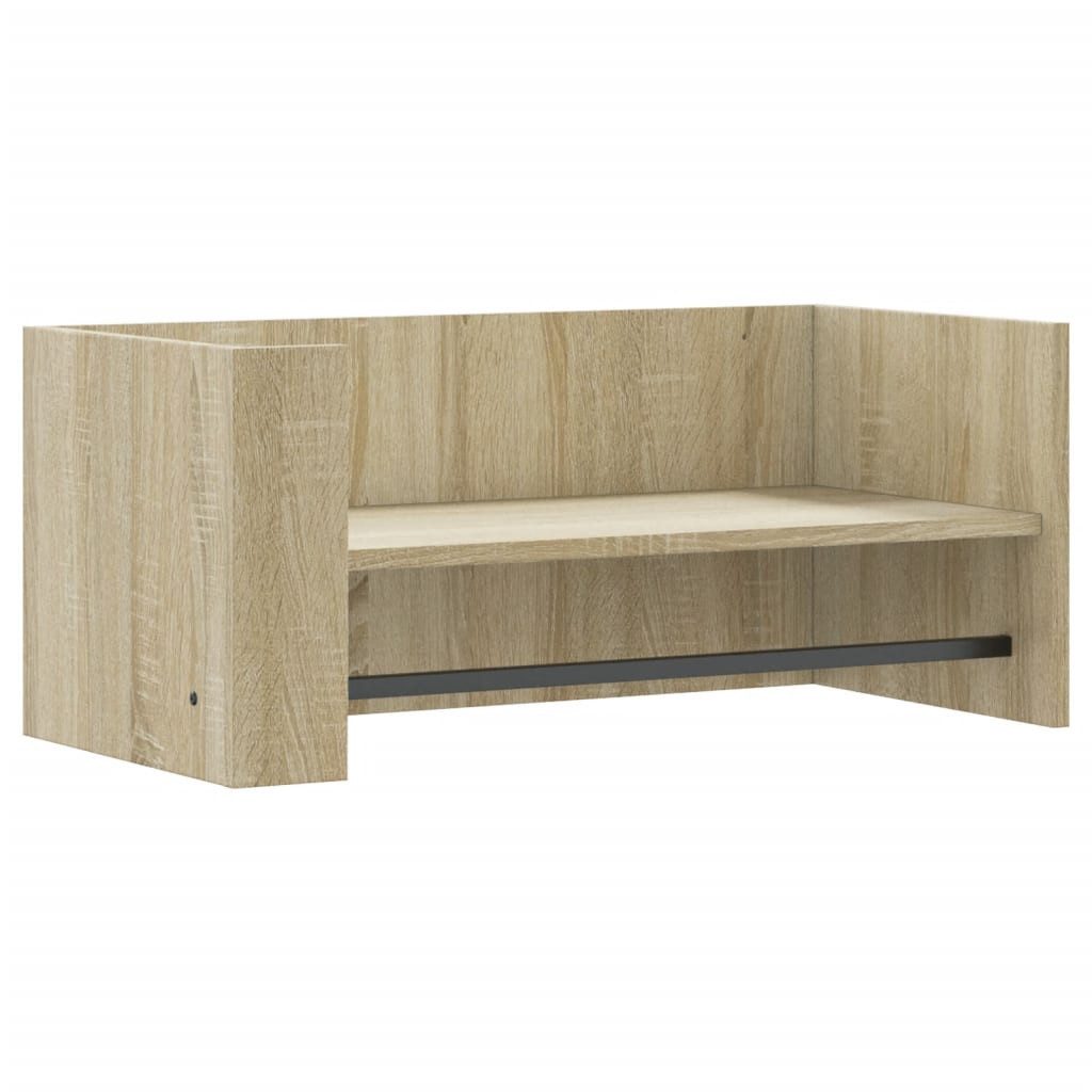vidaXL Regal Wandregal Sonoma-Eiche 70,5x35x30,5 cm günstig online kaufen