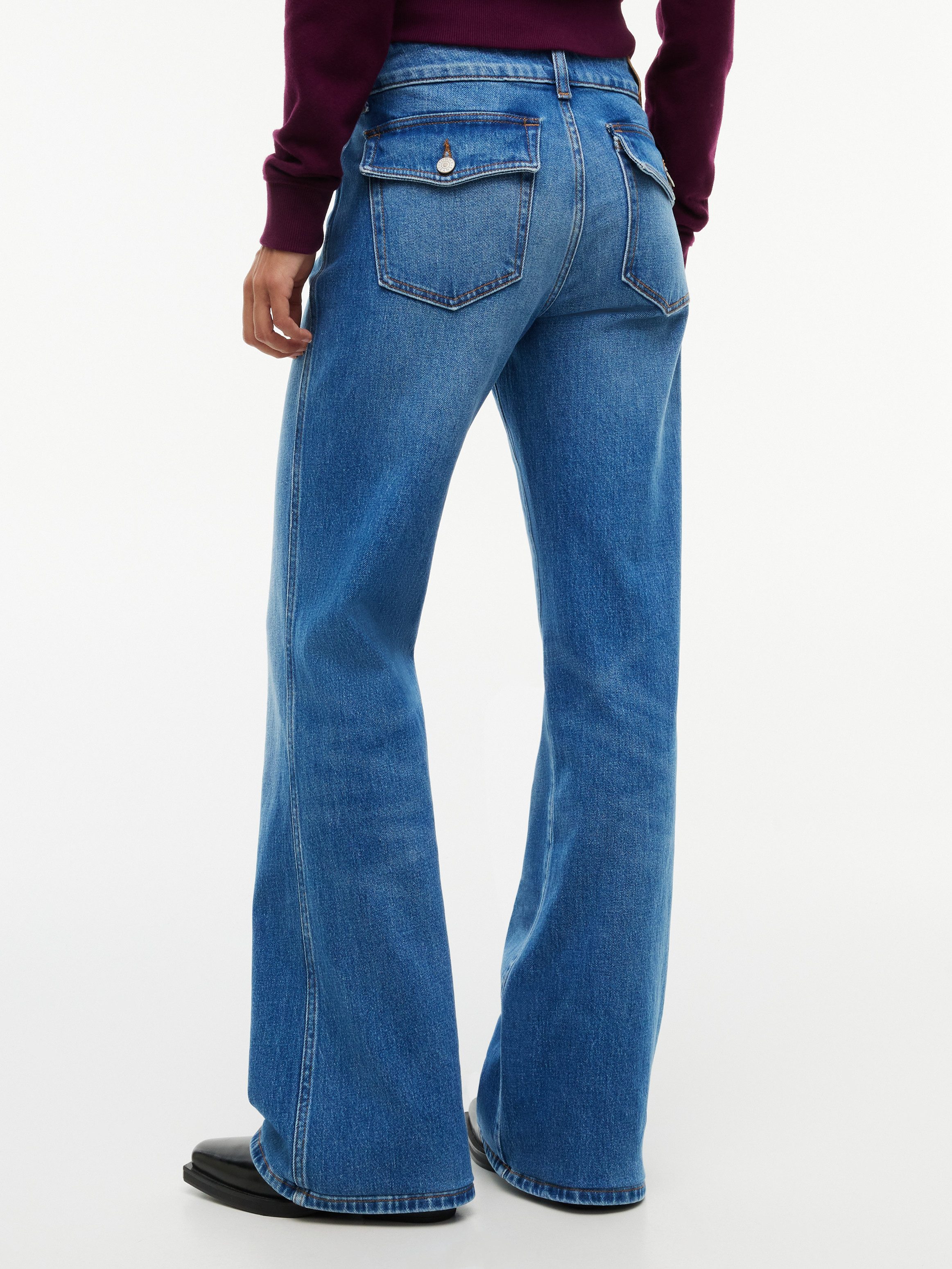 Tommy Jeans Bootcut-Jeans SIA LOW RISE BOOTCUT BJ0133 Baumwollmischung – Bild 2 von 5