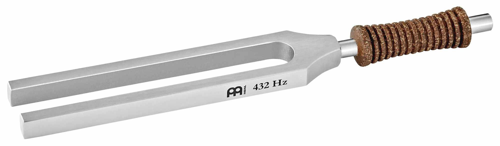 Meinl Sonic Energy Klangröhren TTF-432 Meisterlich gefertigte 432 Hz Stimmgabel,Für Meditation und Entspannung, 1-St., mit Baumwolltasche und Korkgriff