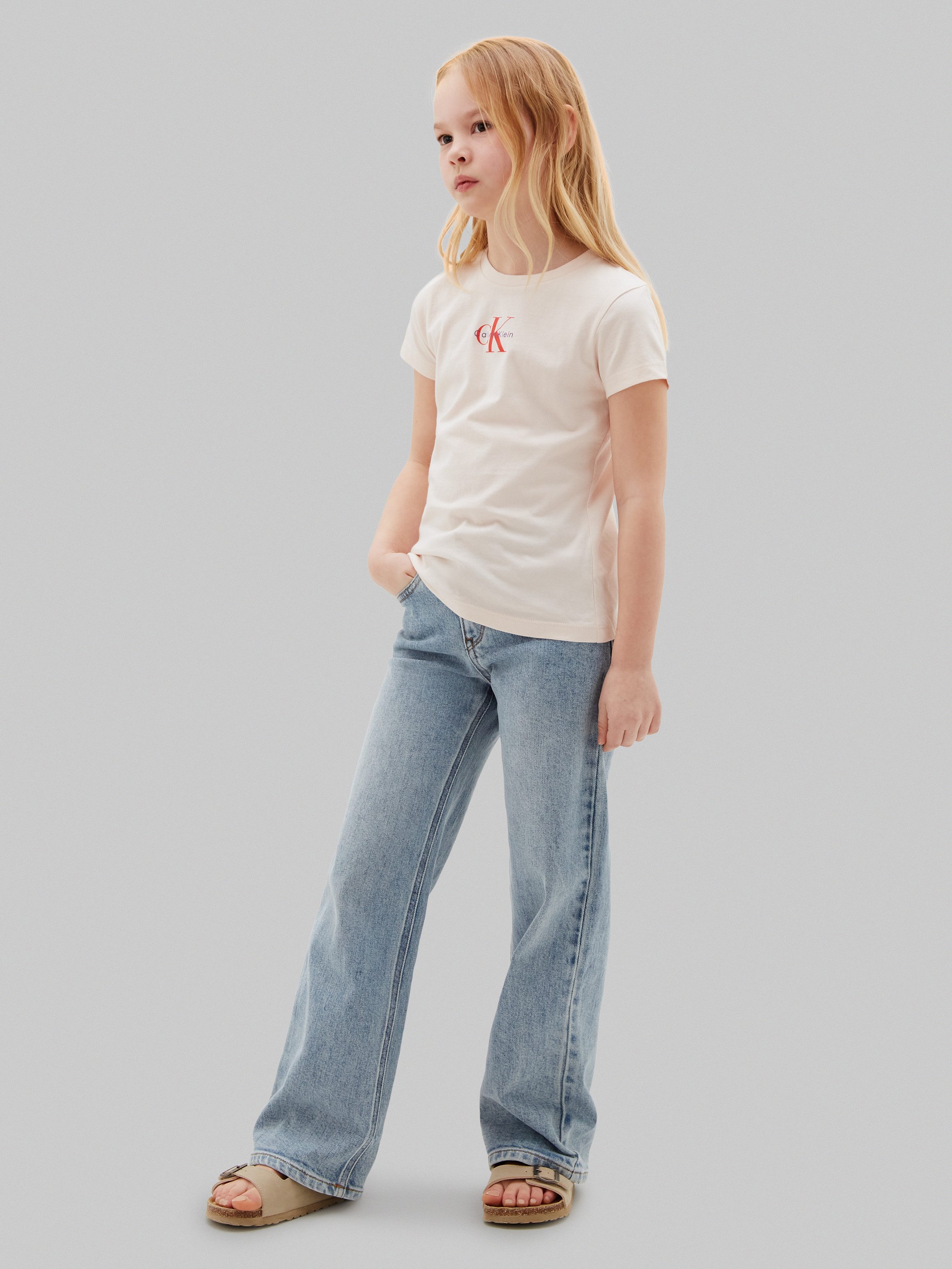 Calvin Klein Jeans T-Shirt MICRO MONOGRAM TOP Regular fit für Kinder – Bild 5 von 5