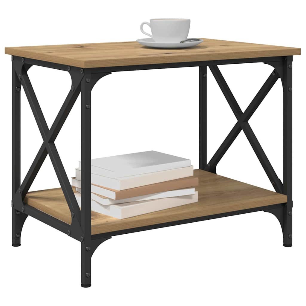 vidaXL Couchtisch Beistelltisch Eiche handwerklich (1-St) günstig online kaufen