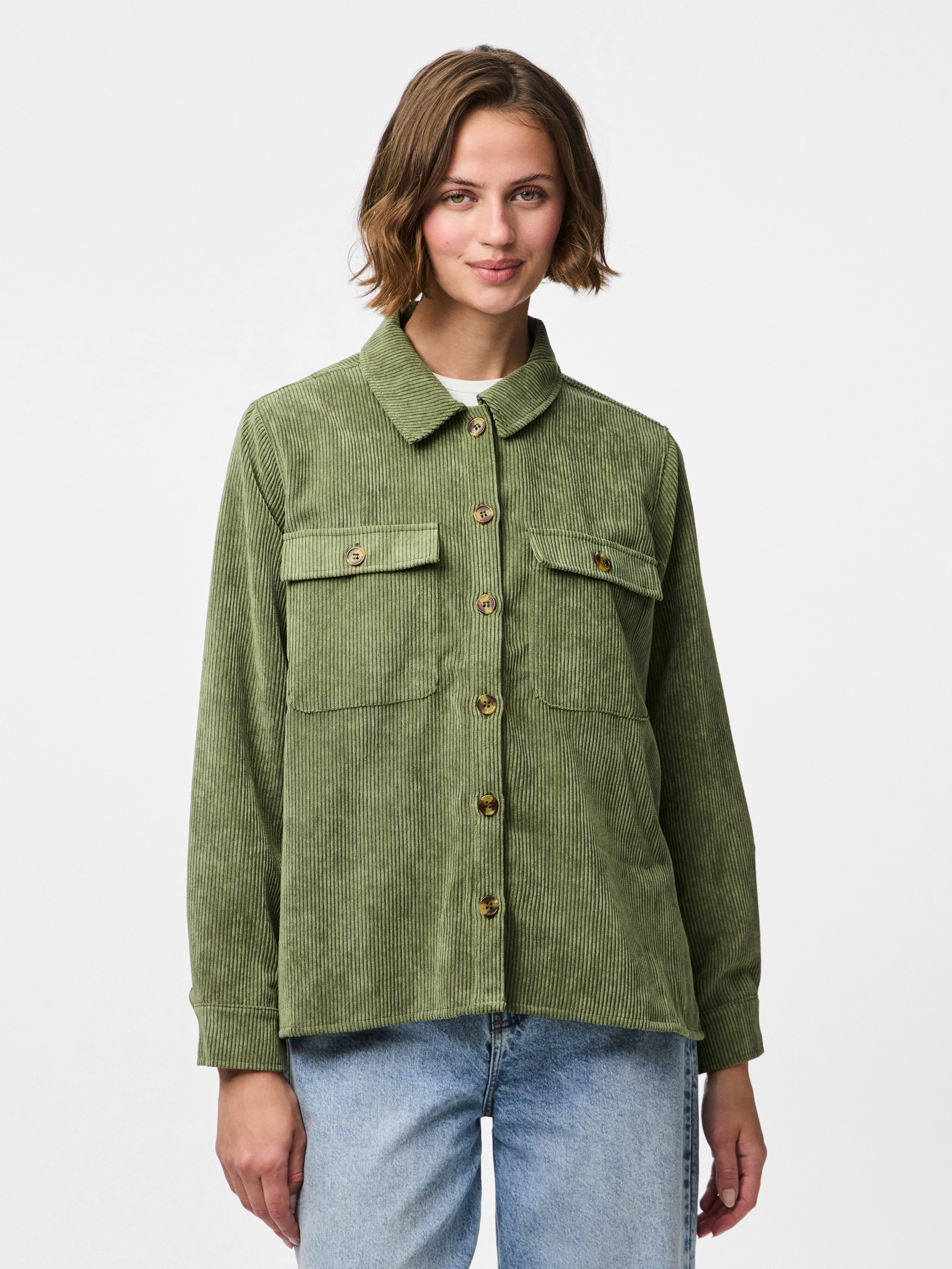 pieces Hemdbluse PCEFFI LS SHIRT WVN günstig online kaufen