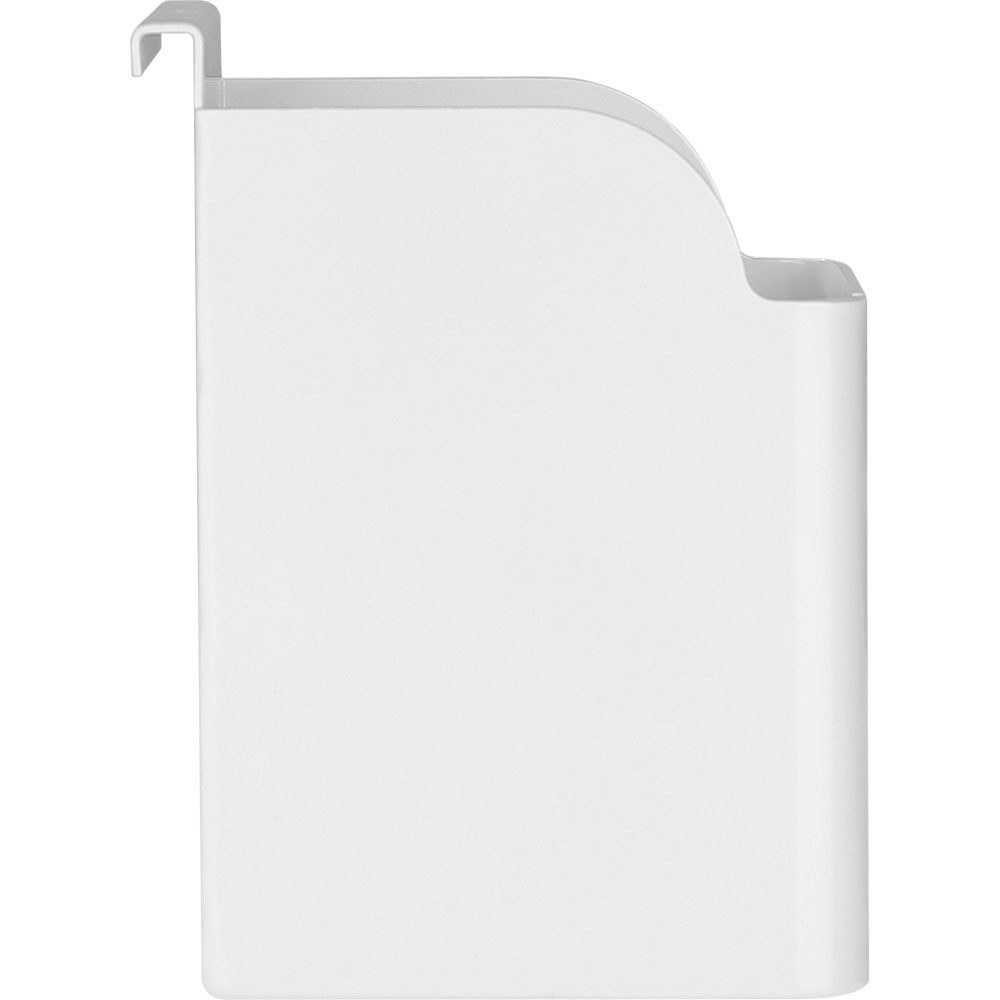Inline TV-Wandhalterung InLine® 23182D Slatwall Stiftebox, weiß