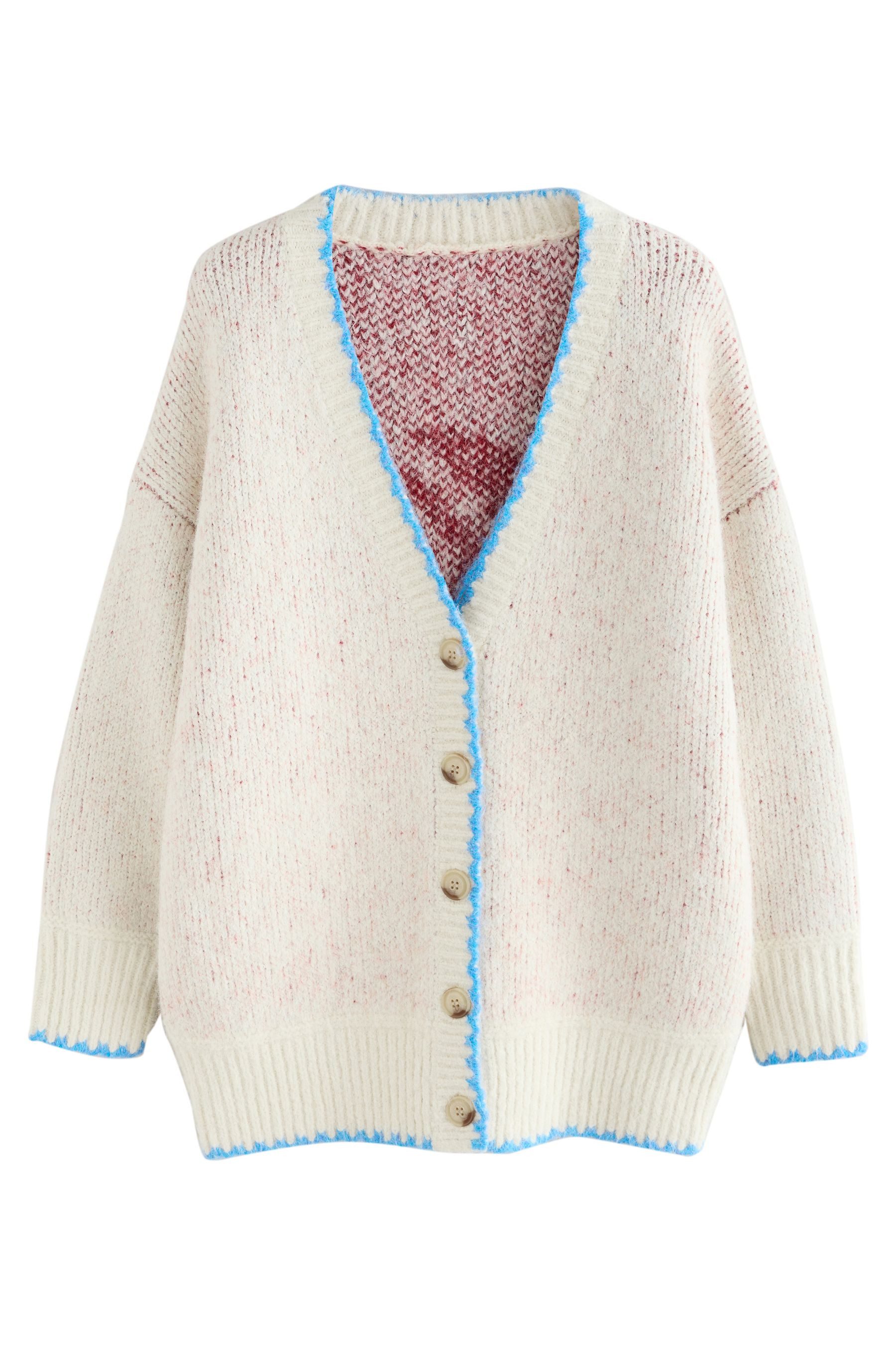 Next Strickjacke Strickjacke mit Knöpfen, Hummer (1-tlg) günstig online kaufen