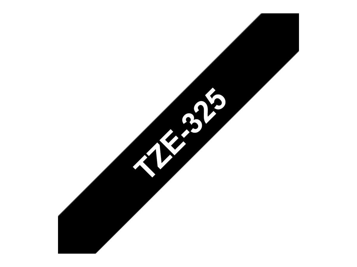 Thumbnail - Brother Beschriftungsband Tape TZE325/ s/w / 8m / 9mm /Ptouch 1000