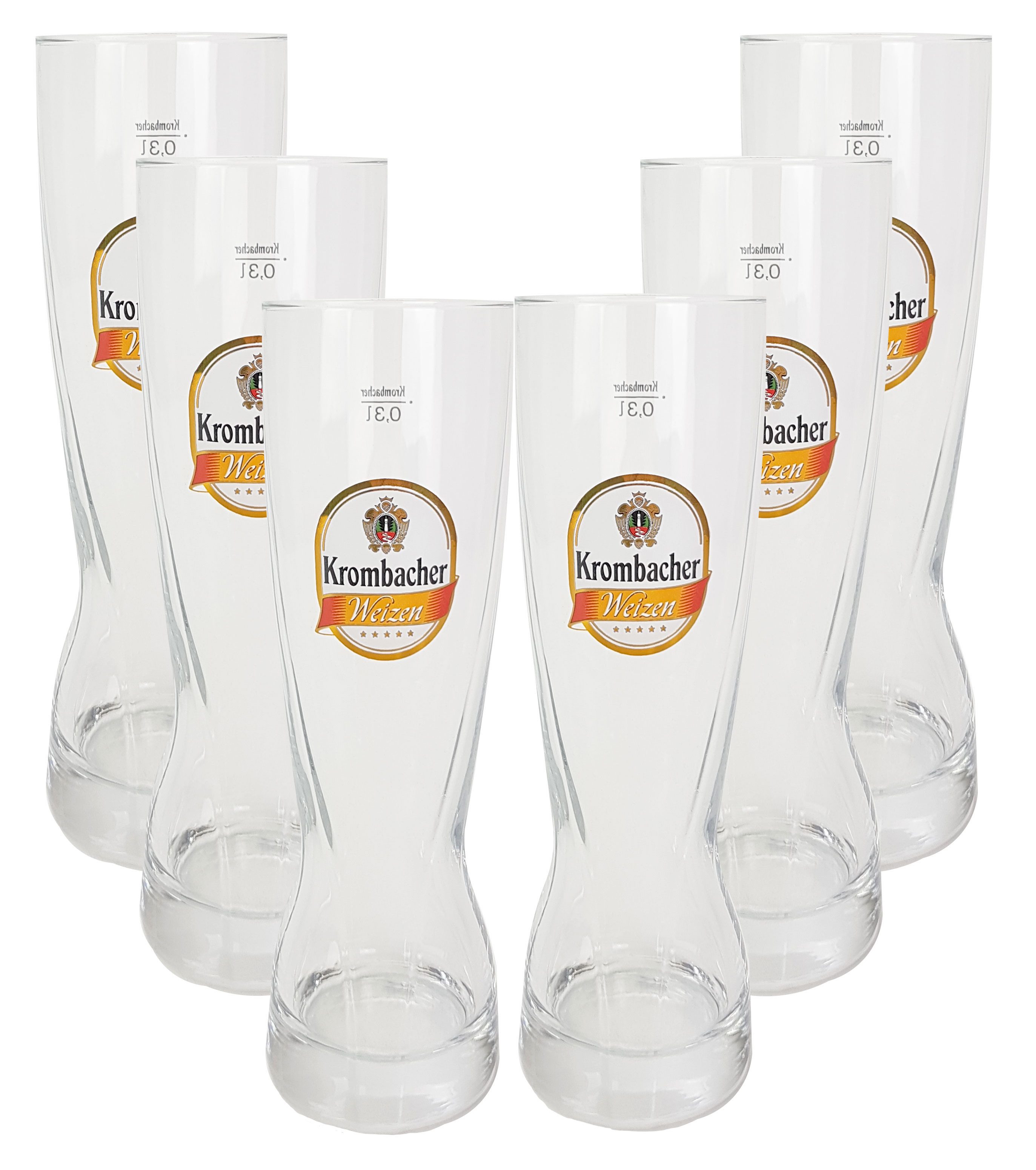 Bierglas Krombacher Weizengläser Weissbierglas Hefeweizengläser Bierglas Gla