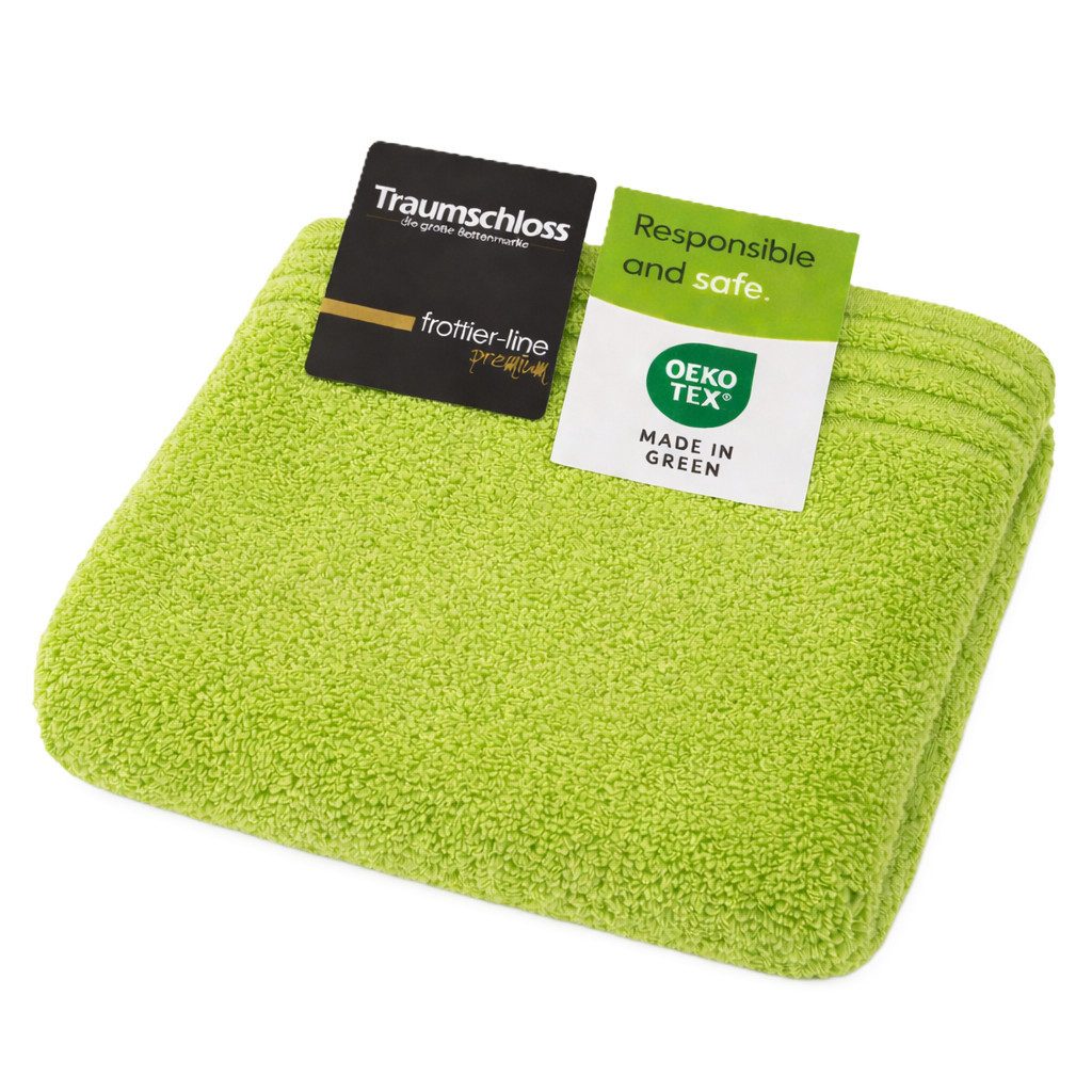 Traumschloss Handtuch Premium-Line, Frottier (1-St), 100% ägäische Baumwolle mit 600g/m²
