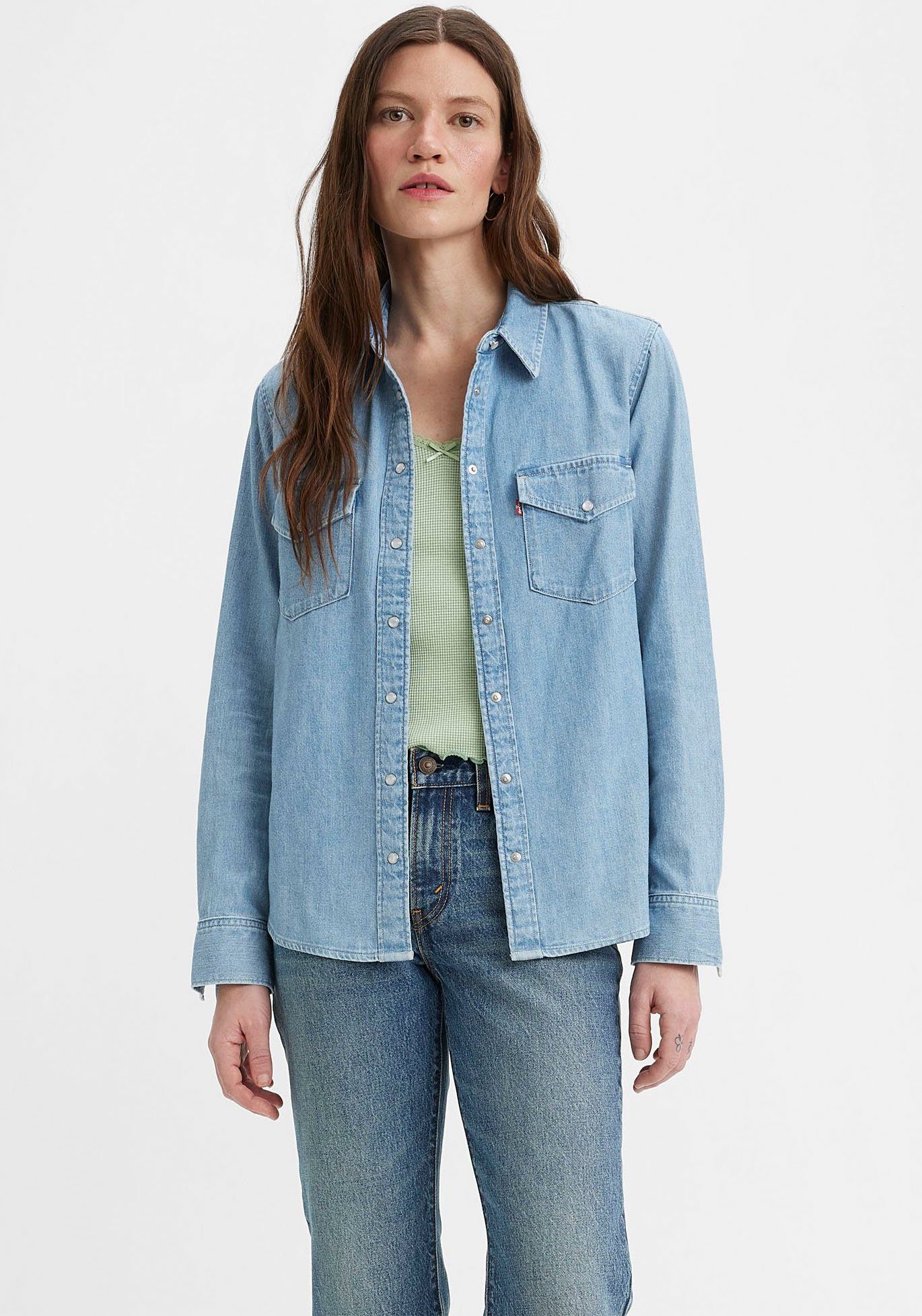 Jeansbluse ESSENTIAL WESTERN