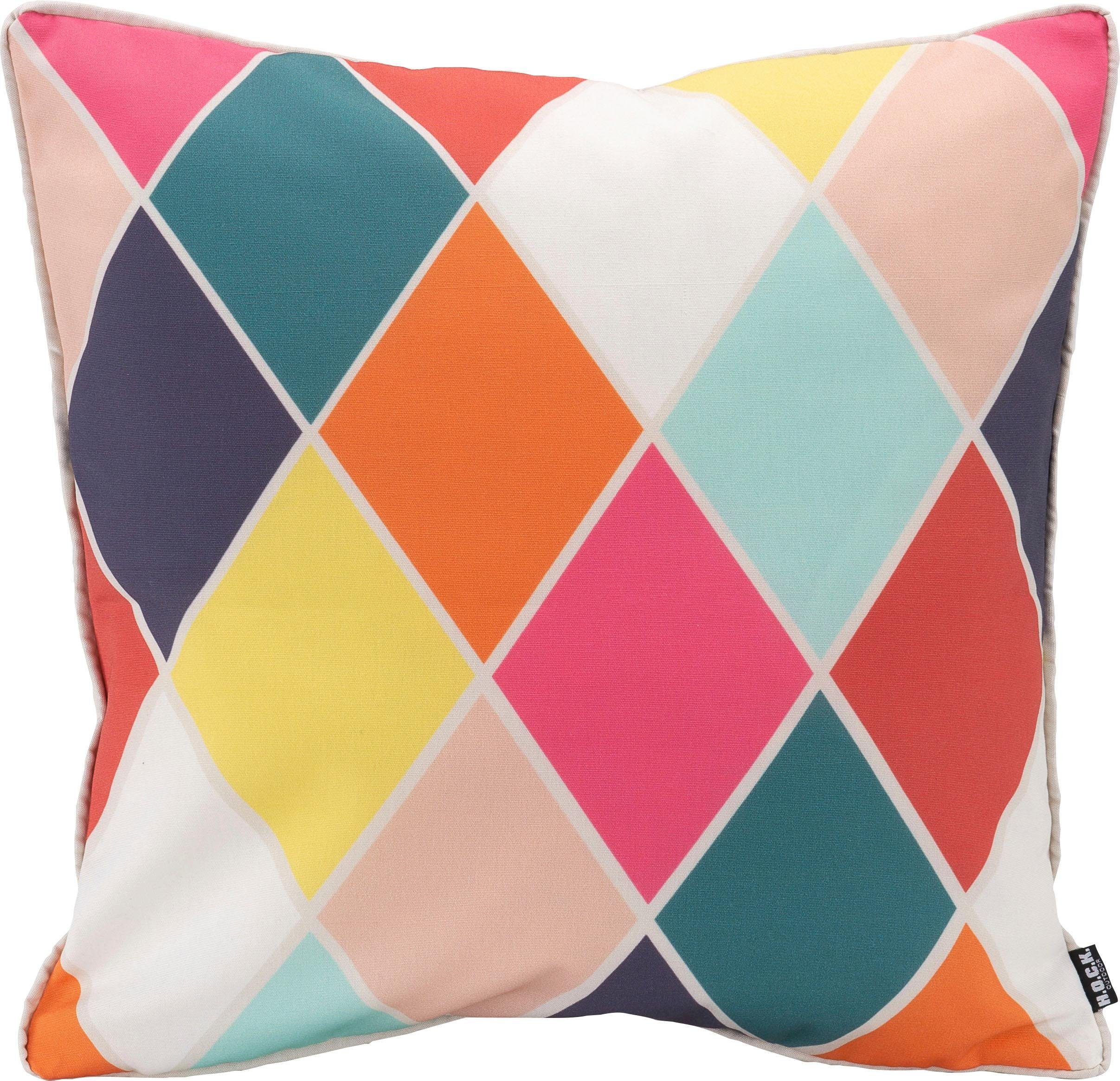 H.O.C.K. Dekokissen Diamond, 50/50 cm, Kissenhülle mit Füllung, 1 Stück. € 38,99