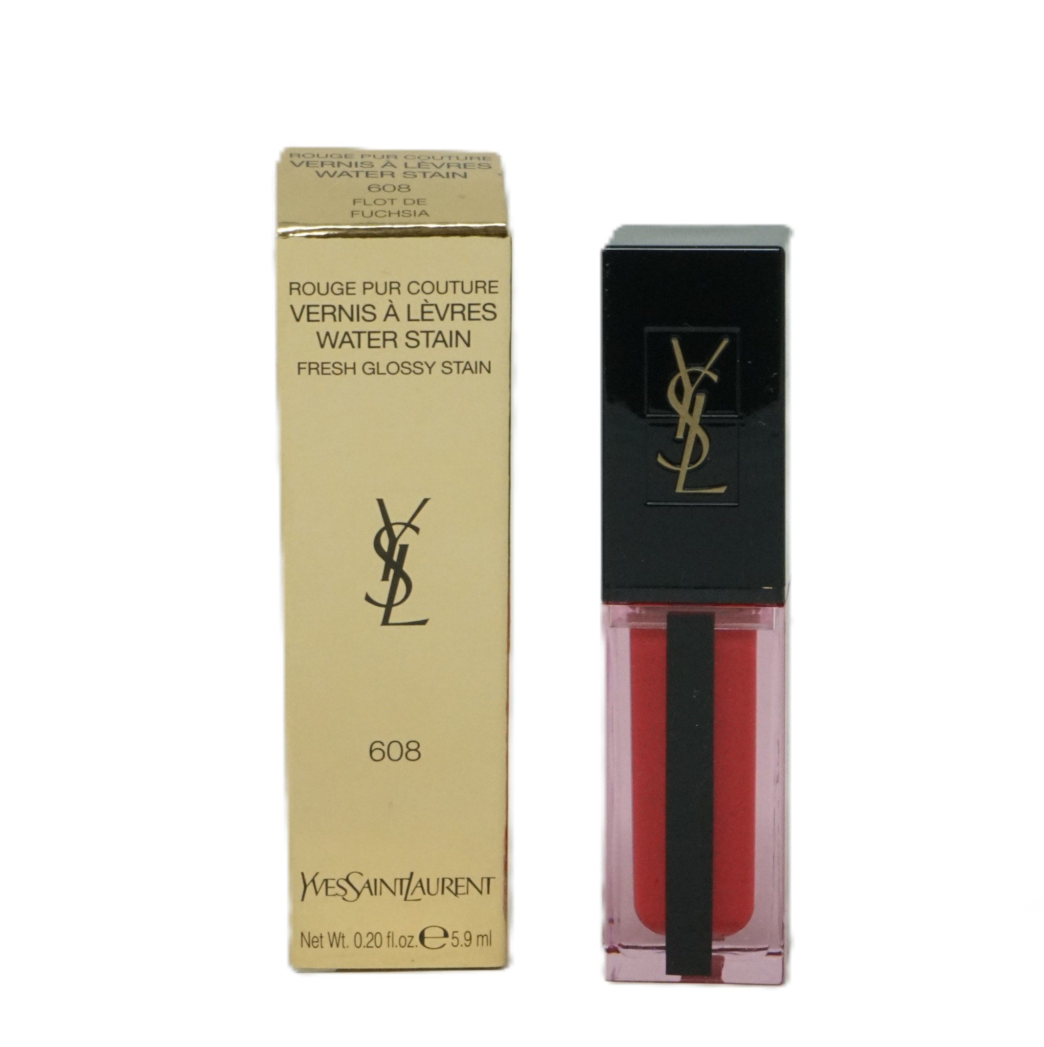 Lipgloss Yves Saint Laurent Lipgloss 5,9ml Flot de Fuchsia 608