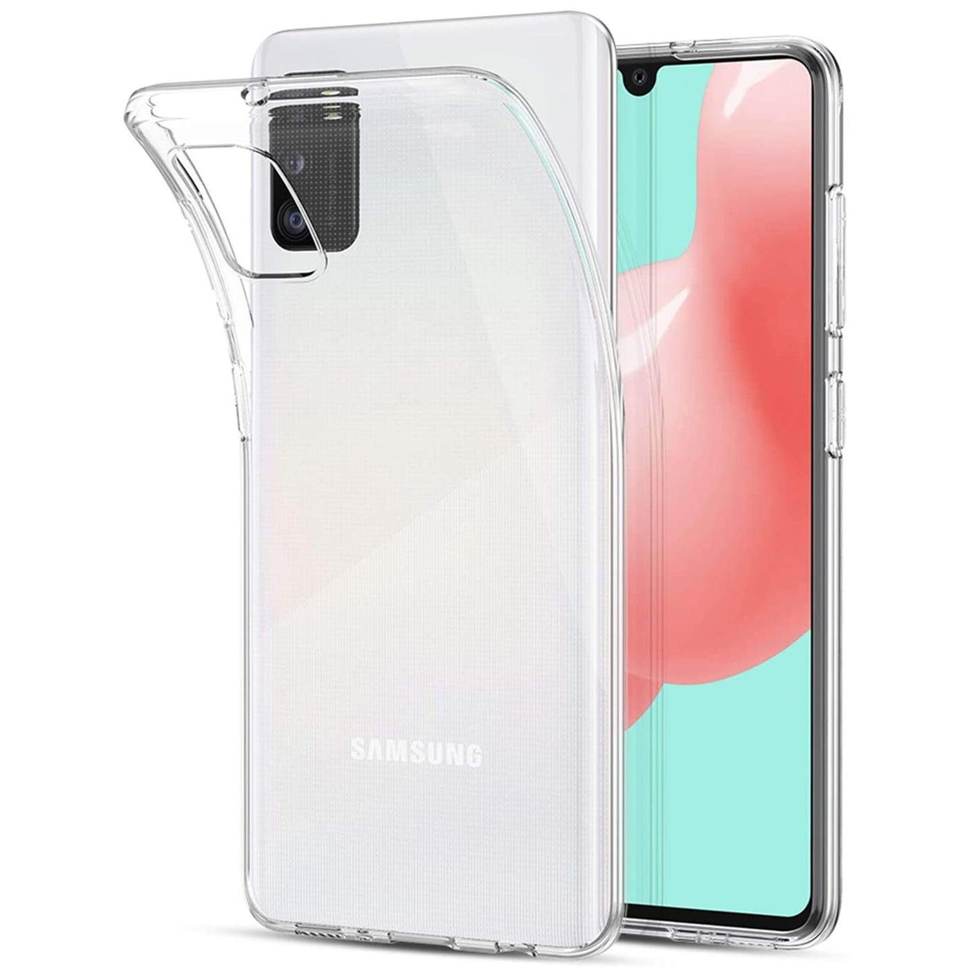 CoolGadget Handyhülle Transparent Ultra Slim Case für Samsung Galaxy A41 6,1 Zoll, Silikon Hülle Dünne Schutzhülle für Samsung A41 Hülle