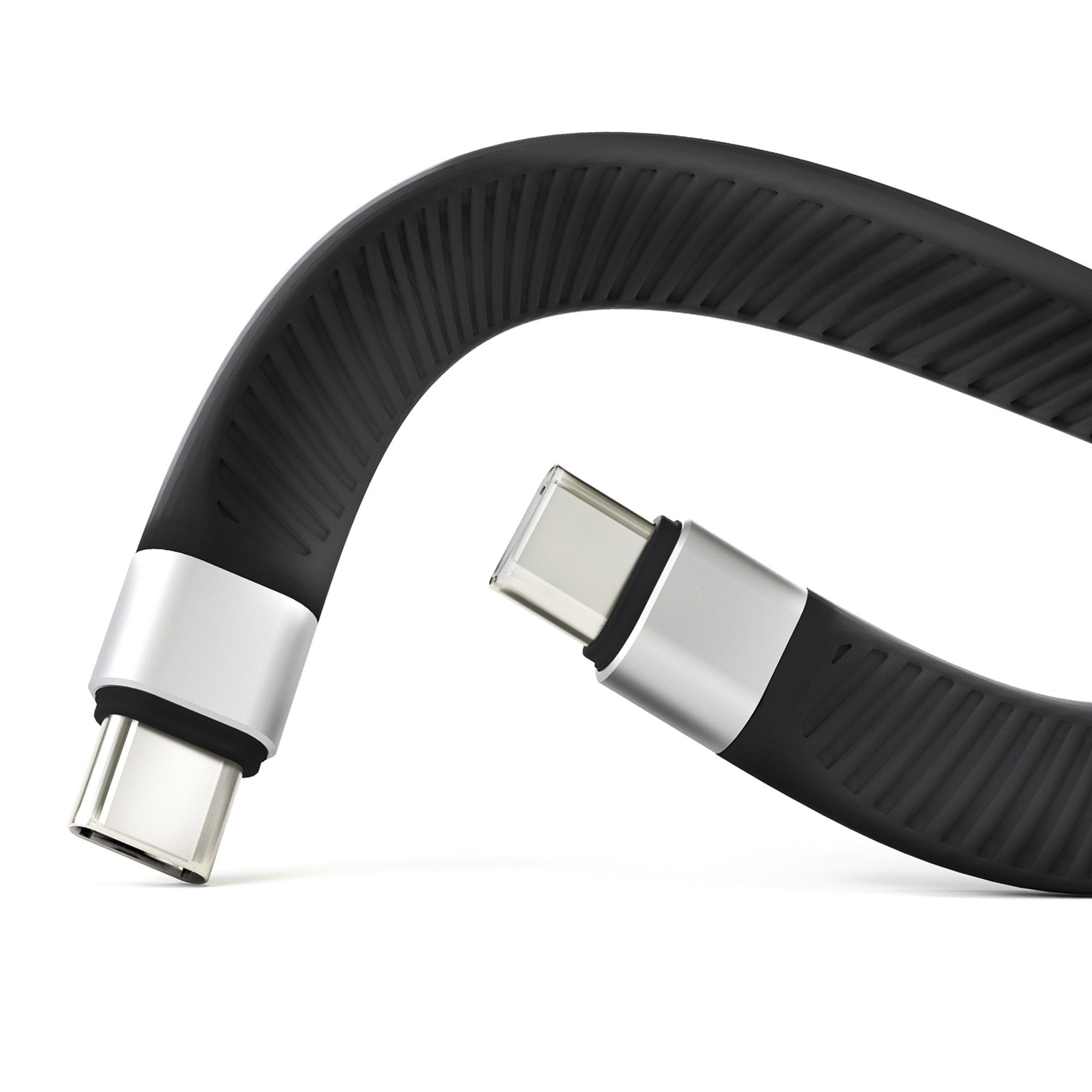 conecto conecto USB-C auf USB-C Daten und Lade-Kabel USB 4 Gen 3 Schnellladefu USB-Kabel