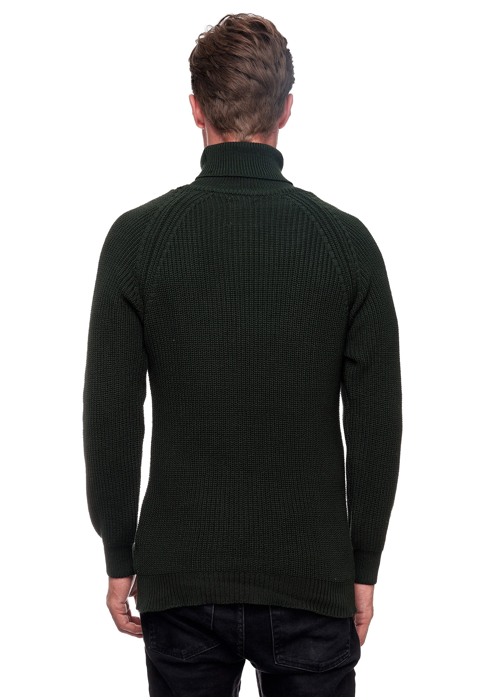 Rusty Neal Rollkragenpullover mit kuscheligem Rollkragen