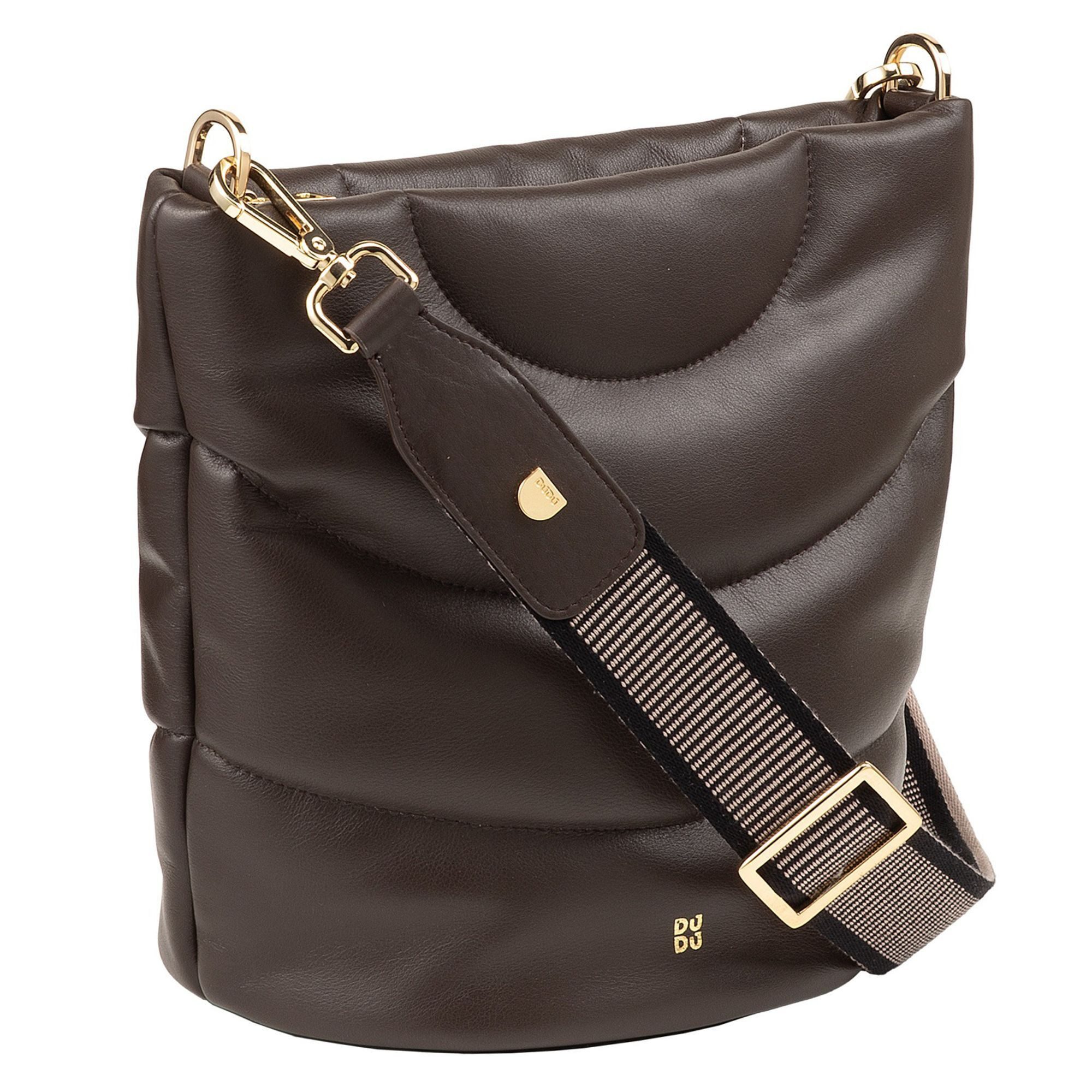 DuDu Schultertasche Barbara, Leder