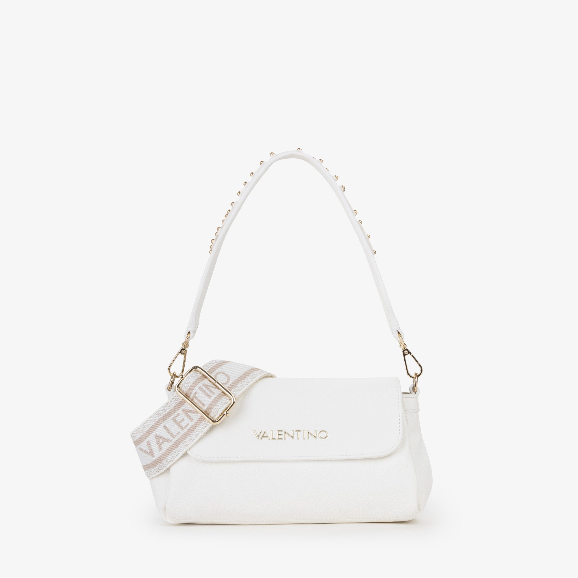 VALENTINO BAGS Umhängetasche DEA RE, Damen Handtasche, Schultertasche mit Nieten am Tragegriff