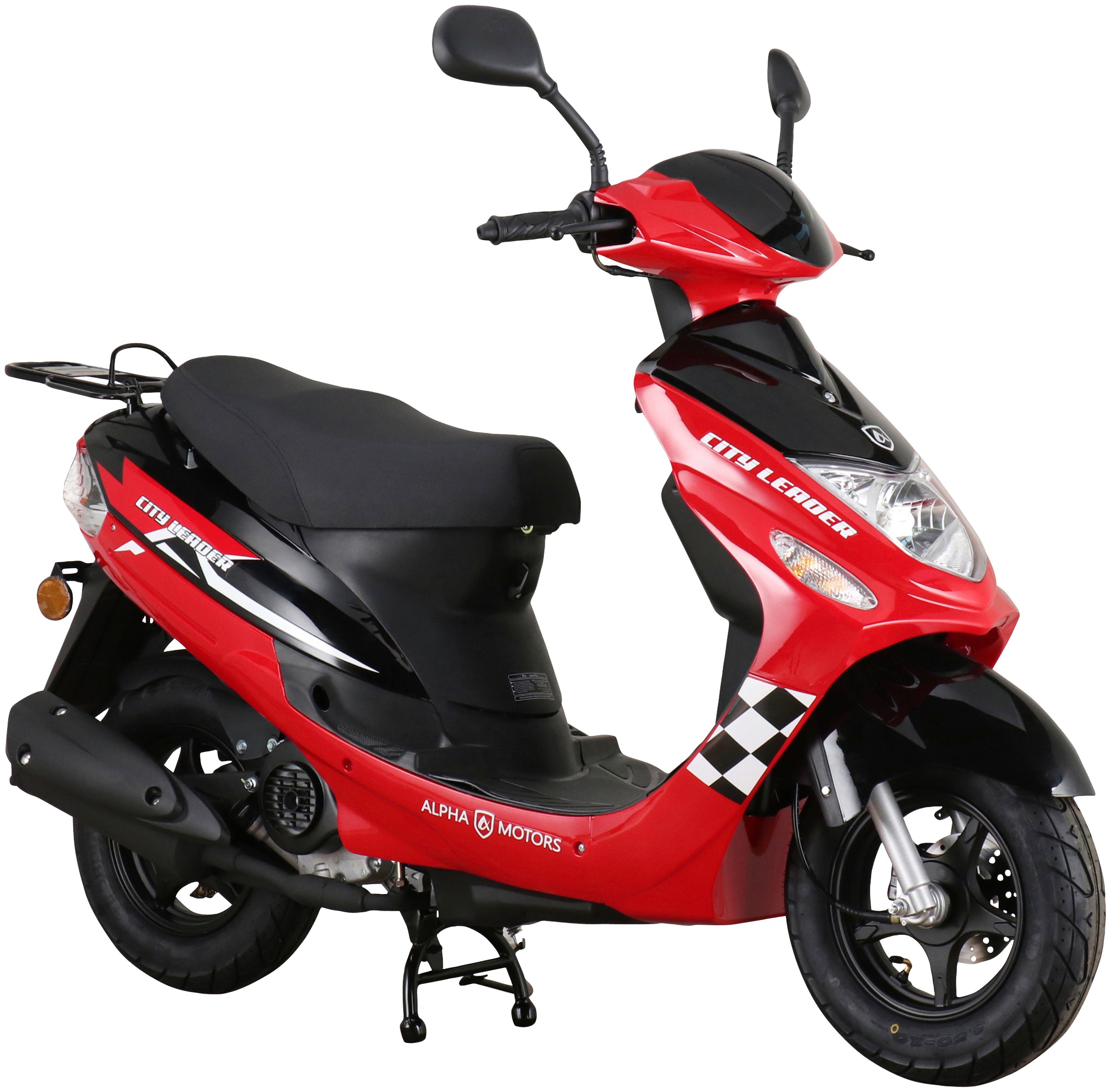 Alpha Motors Motorroller CityLeader, 50 ccm, 25 km/h, Euro 5