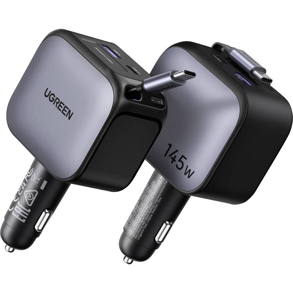 UGREEN EC604 145W Car Charger 2C1A Kfz Ladegerät 145 W USB-C® Buchse, USB-C® USB-Ladegerät