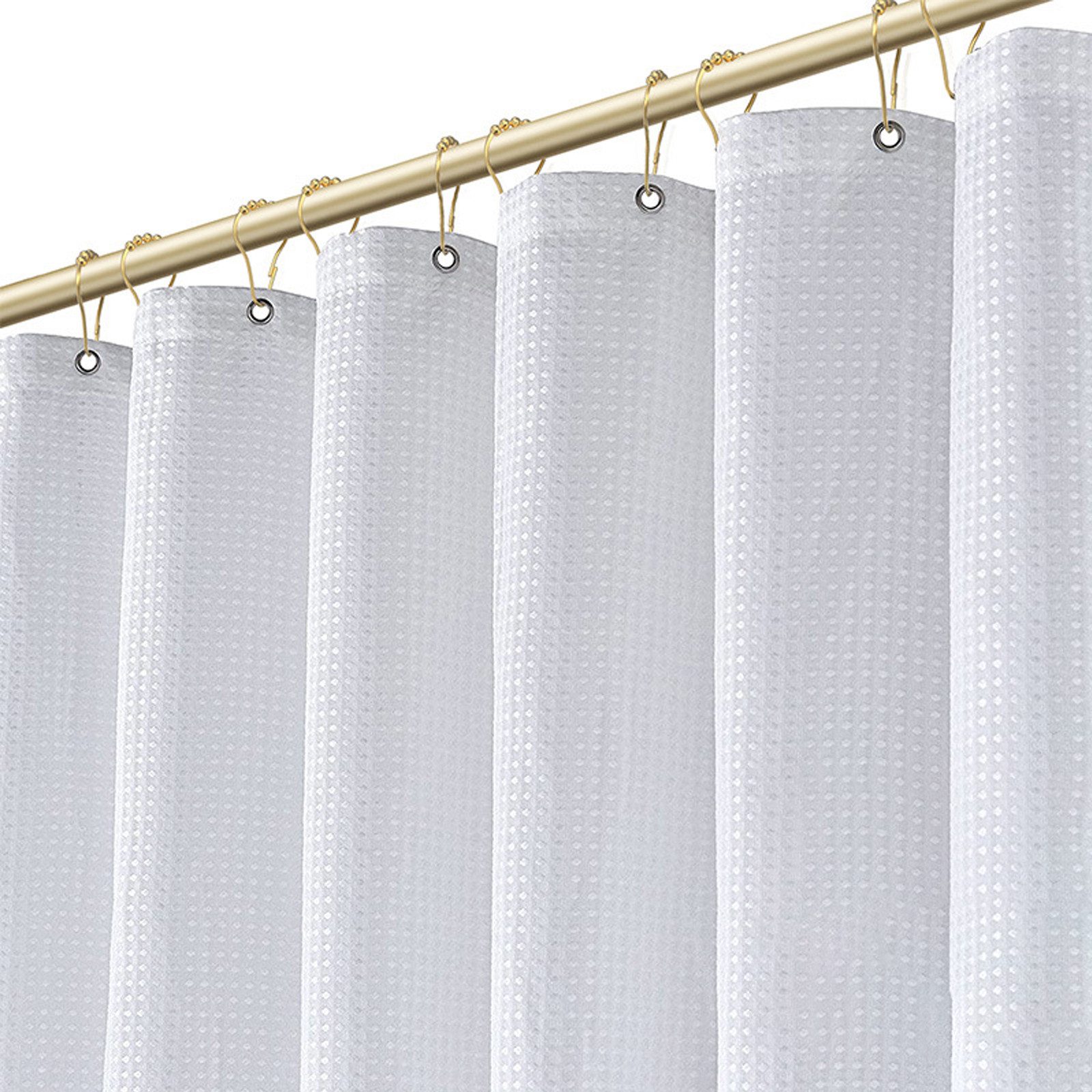 REDOM Duschvorhang Polyester Badewannenvorhang Breite 180 günstig online kaufen