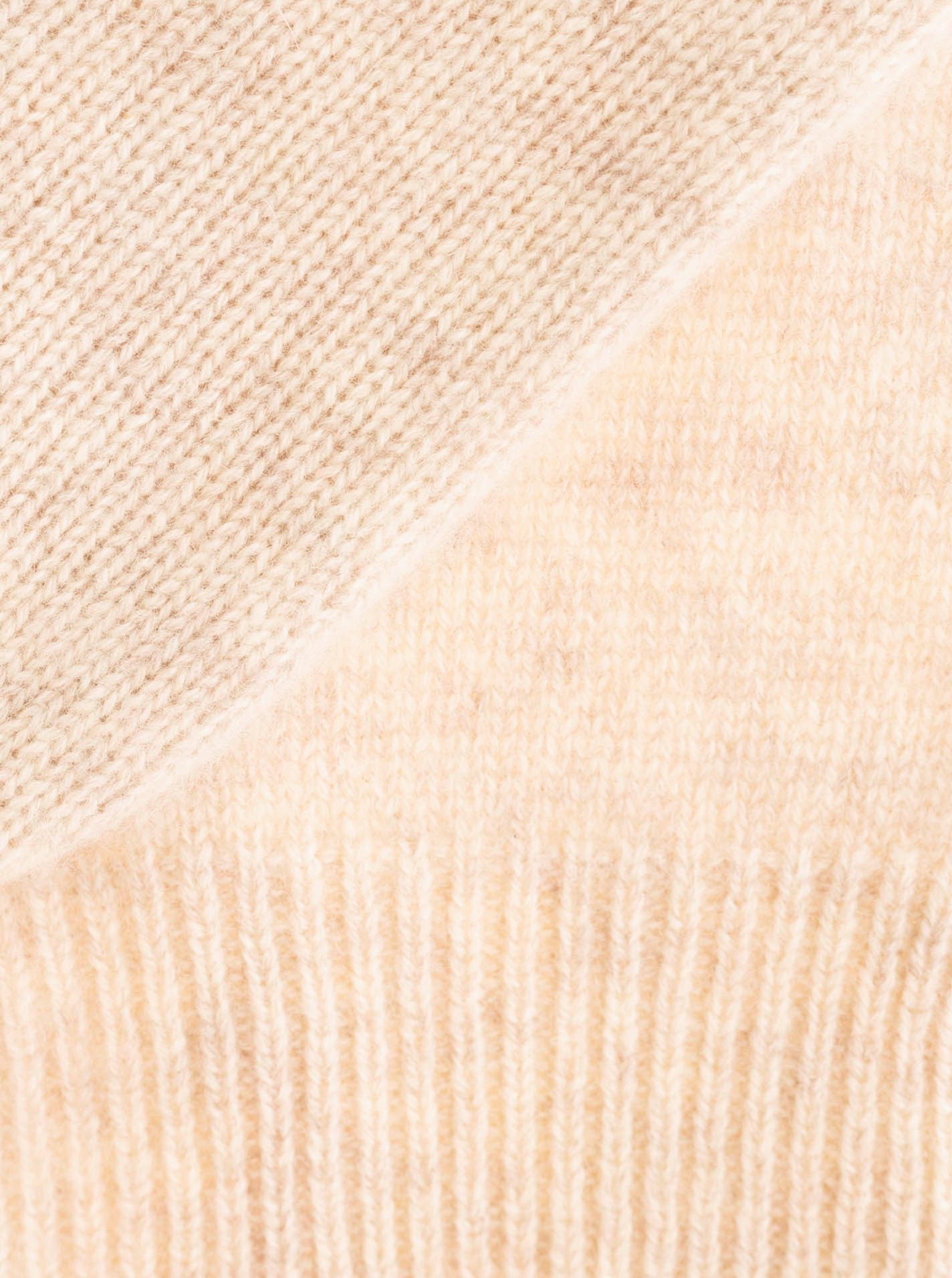 Zwillingsherz Fäustlinge aus reinem Kaschmir