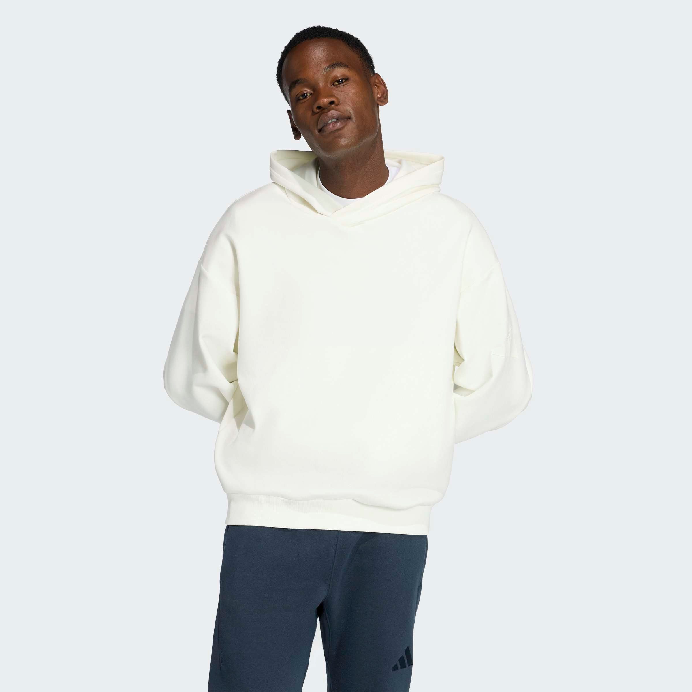 adidas Sportswear Kapuzensweatshirt SOFT LUX HOODIE mit Kapuze, für Sportmode und Freizeit, mit 3-Streifen-Logo-Print