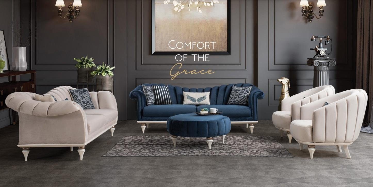 JVmoebel Sofa Modern Stil Couch Sofagarnitur 3311 Sitzer italienischer Stil Polster