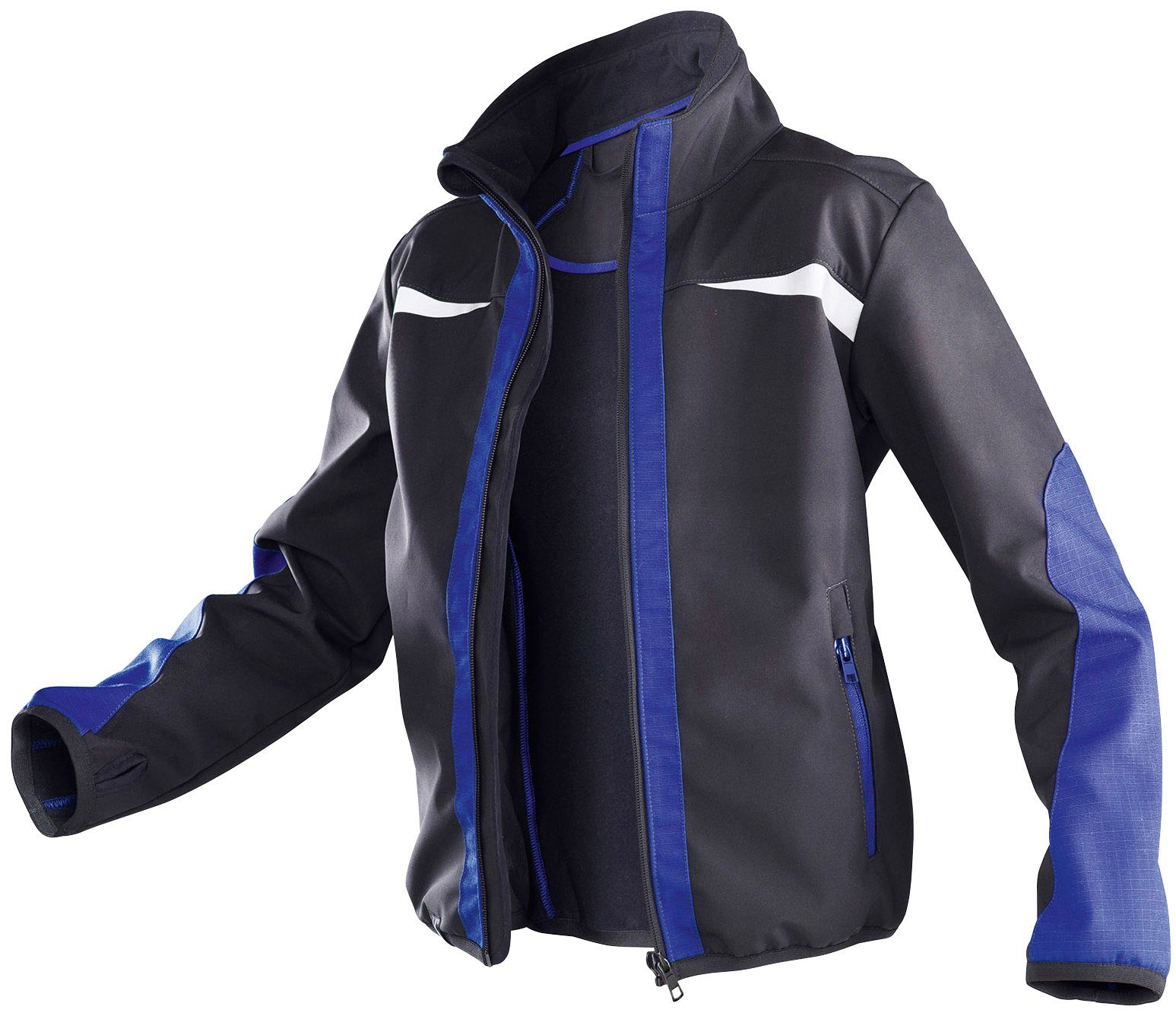 Vordertaschen mit Softshell Outdoorjacke 2 KIDZ Kübler