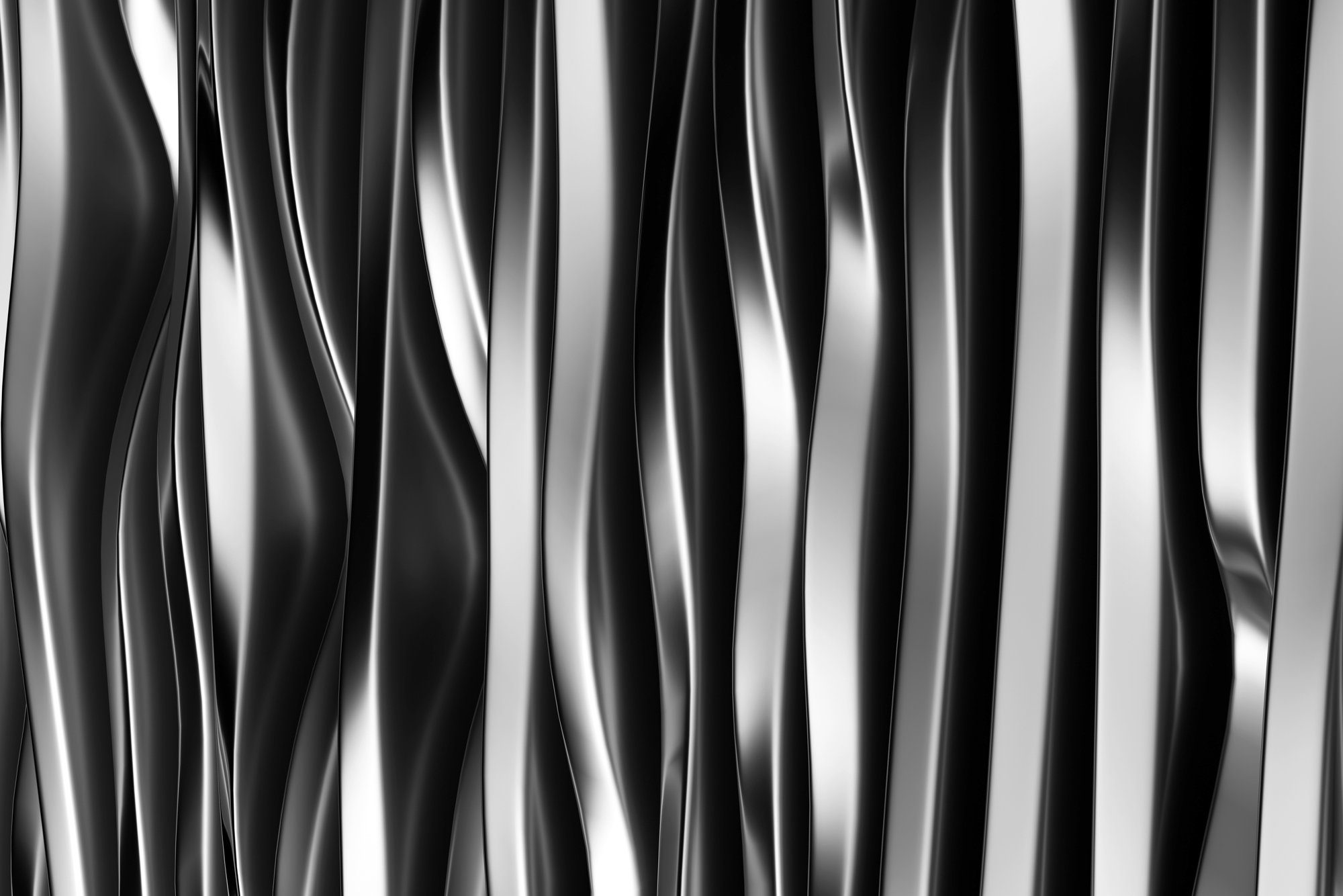 queence Leinwandbild Stahl, Abstrakt, Abstrakte, Kunst, Modern (1 St), Akustikbild mit sehr guten Schallabsorptions-Eigenschaften