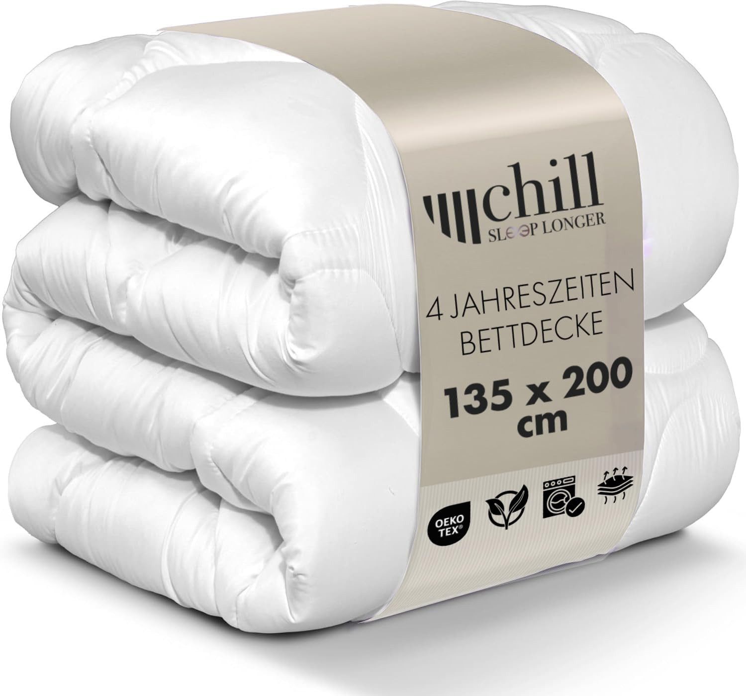 chill SLEEPLONGER Microfaserbettdecke 4 Jahreszeitendecke 135x200 günstig online kaufen