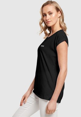 Merchcode T-Shirt Merchcode Damen Ladies Believe Front Extended Shoulder Tee (1-tlg)