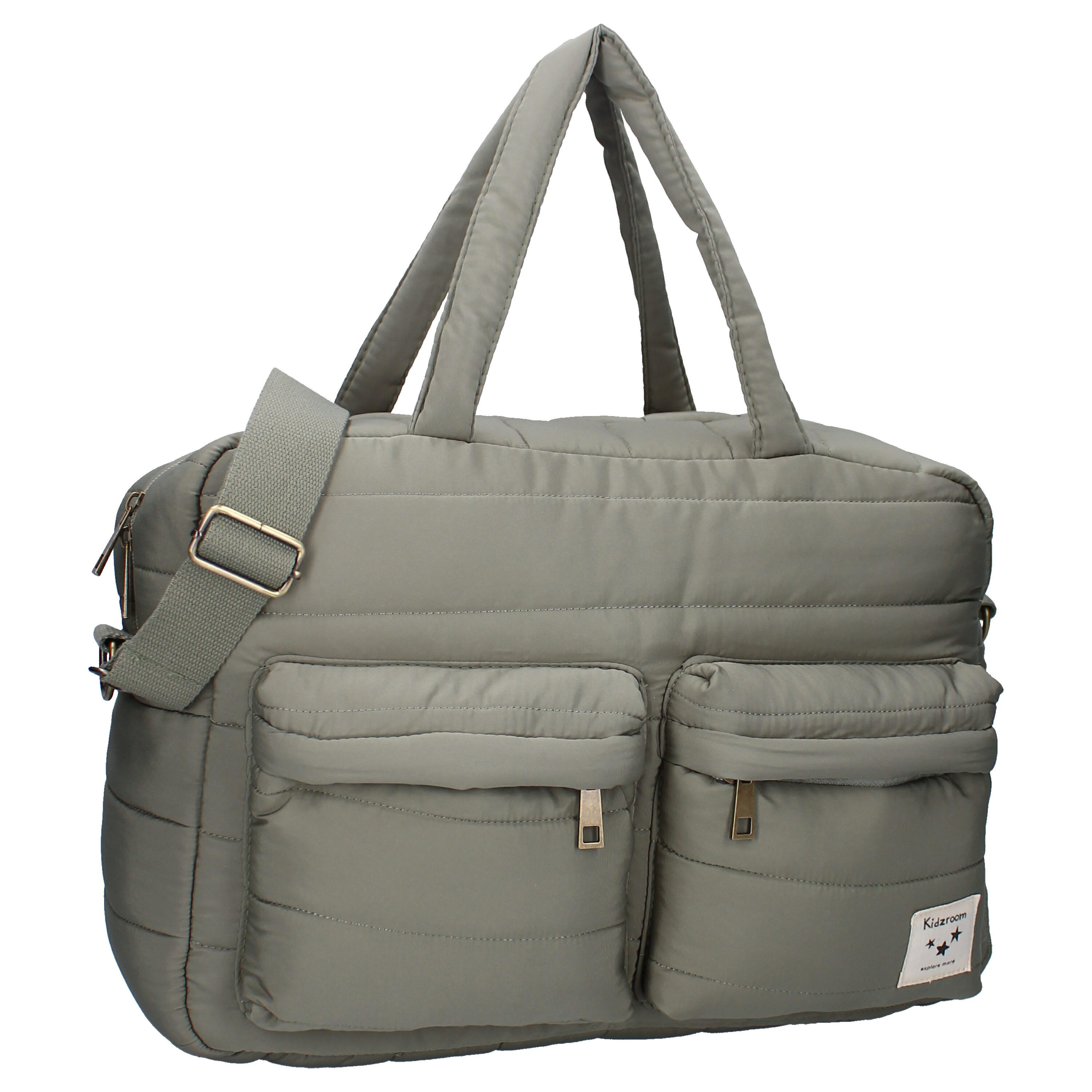 Kidzroom Wickeltasche Care Gracious Wickeltasche Pflegetasche mit Wickelunterlage Olivgrün