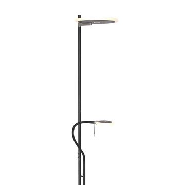 Steinhauer LIGHTING LED Stehlampe, Stehlampe Standleuchte Wohnzimmerlampe, 2-flammig, Touchdimmer