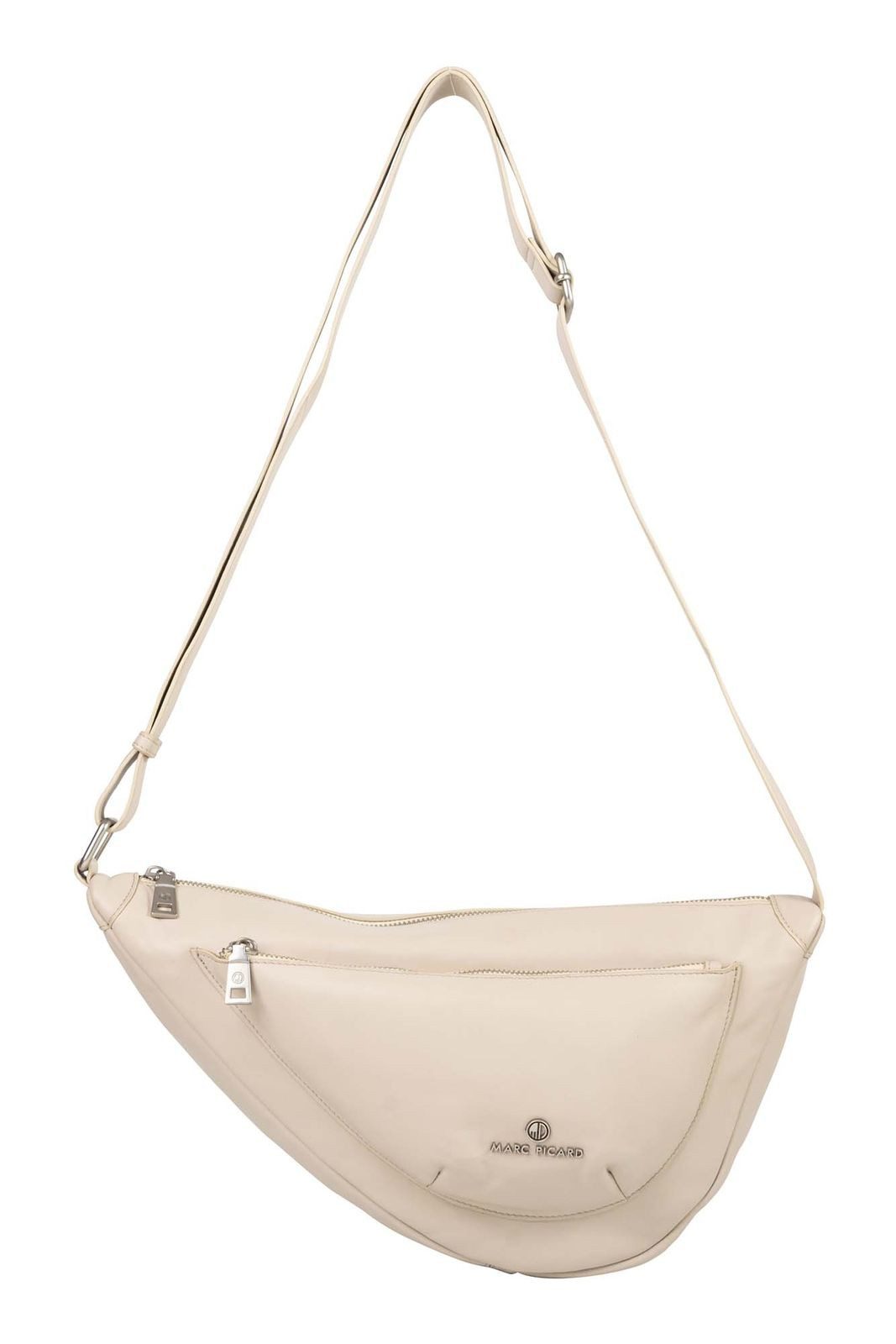 Marc Picard Schultertasche Shoulder Bag Moon, aus echtem Lammleder