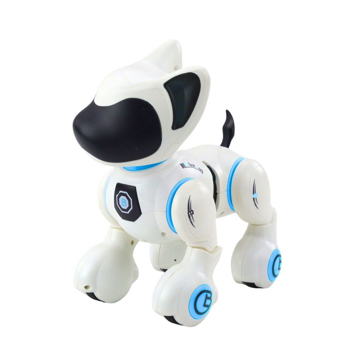 Wisam RC-Auto Interaktiver Roboterhund mit Fernbedienung, Licht und Ton