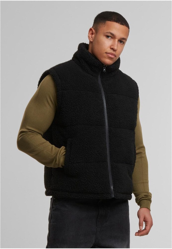 Sweatweste Basic Teddy Puffer Vest