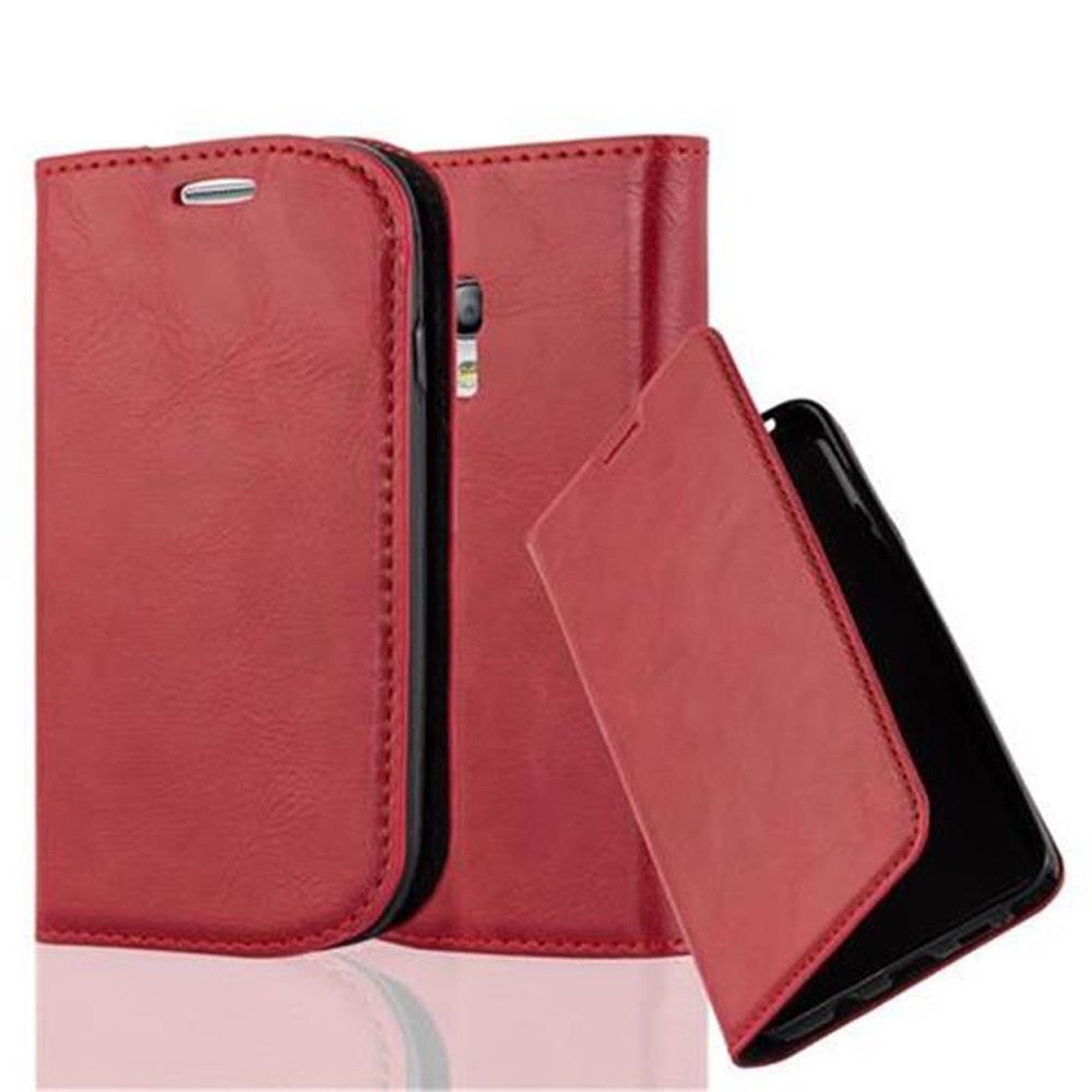Cadorabo Handyhülle für Samsung Galaxy S3 MINI Hülle Samsung Galaxy S3 MINI, Hülle Schutzhülle mit Standfunktion, Magnetverschluss und Kartenfach