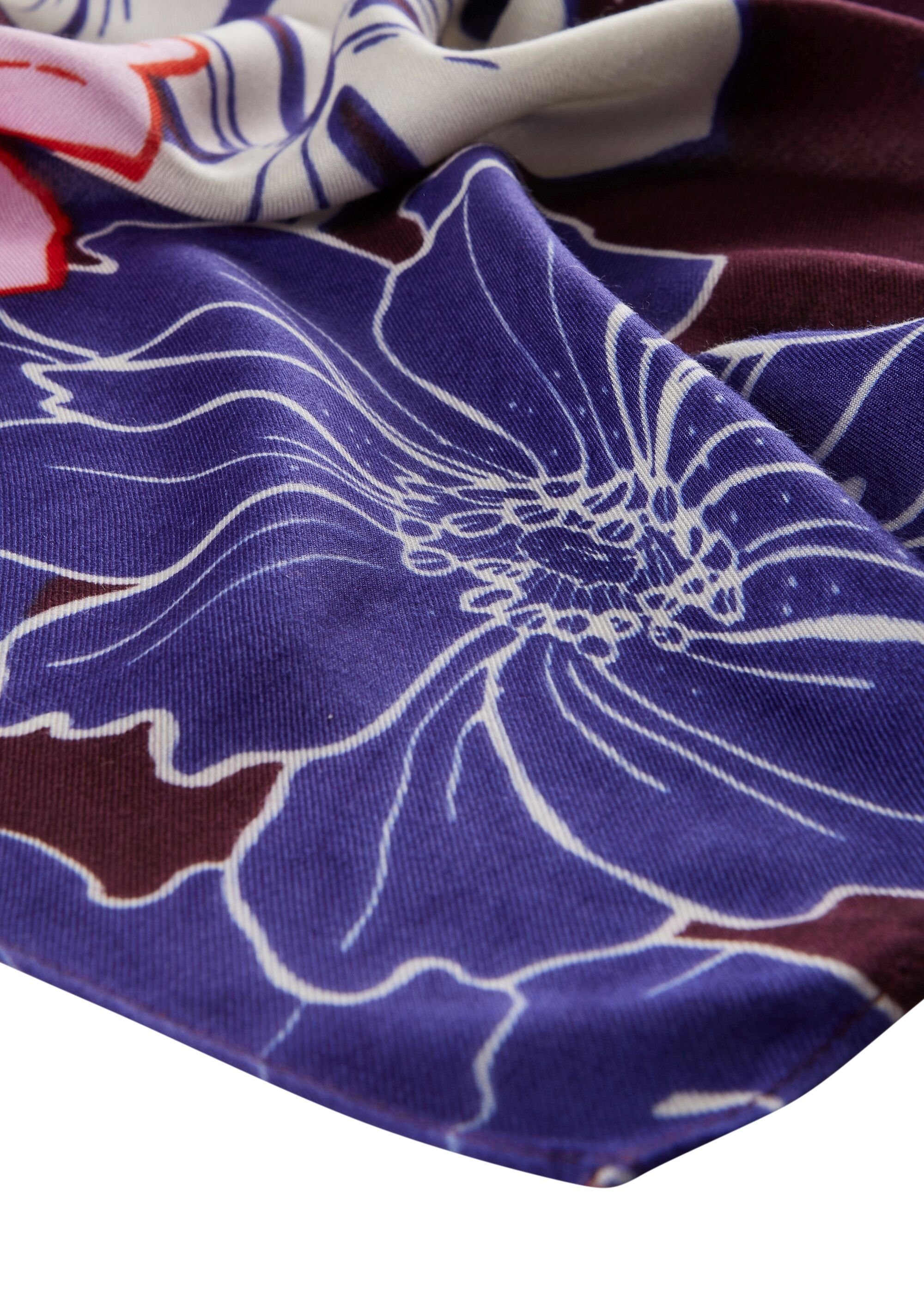 Blumenmuster Print, plakativem Flower Schal Viskose mit aus mit nachhaltiger Modeschal Codello