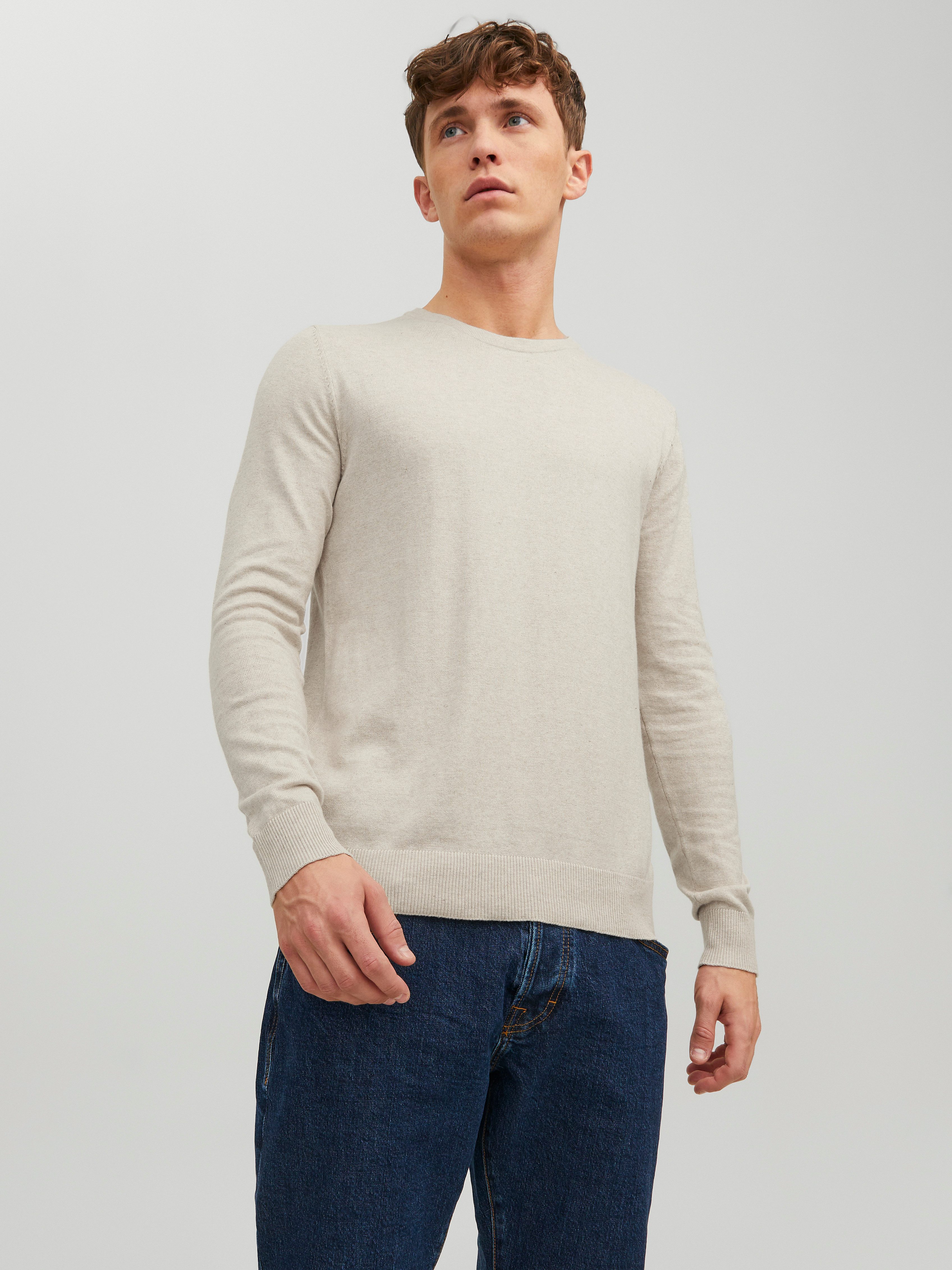 Jack & Jones Rundhalspullover EMIL KNIT