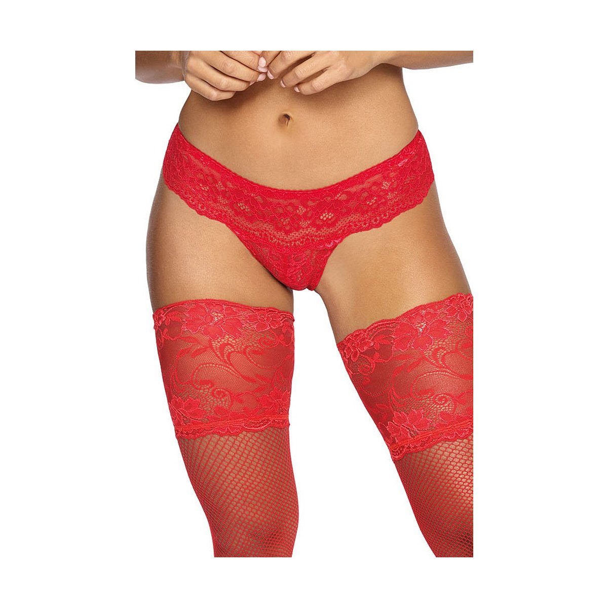 String V-9535 brazillian string red - (L,M,S,XL)