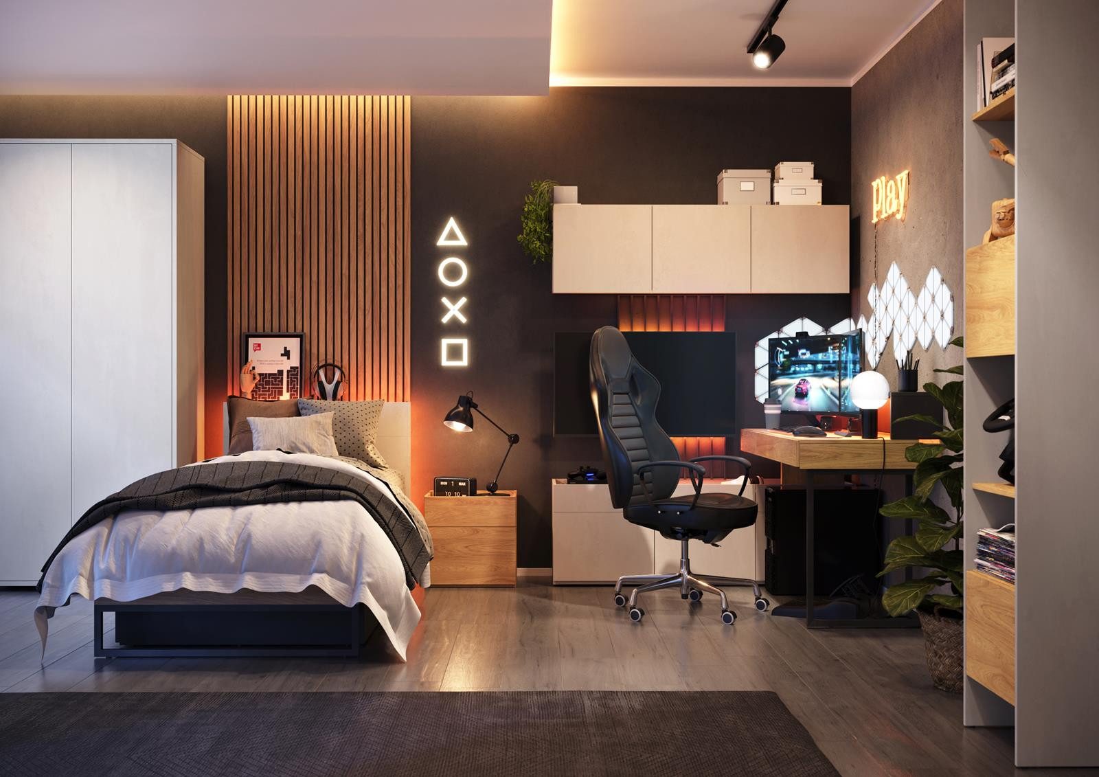 Compleo Jugendzimmer-Set Modern, Elegant TEEN FLEX, günstig online kaufen