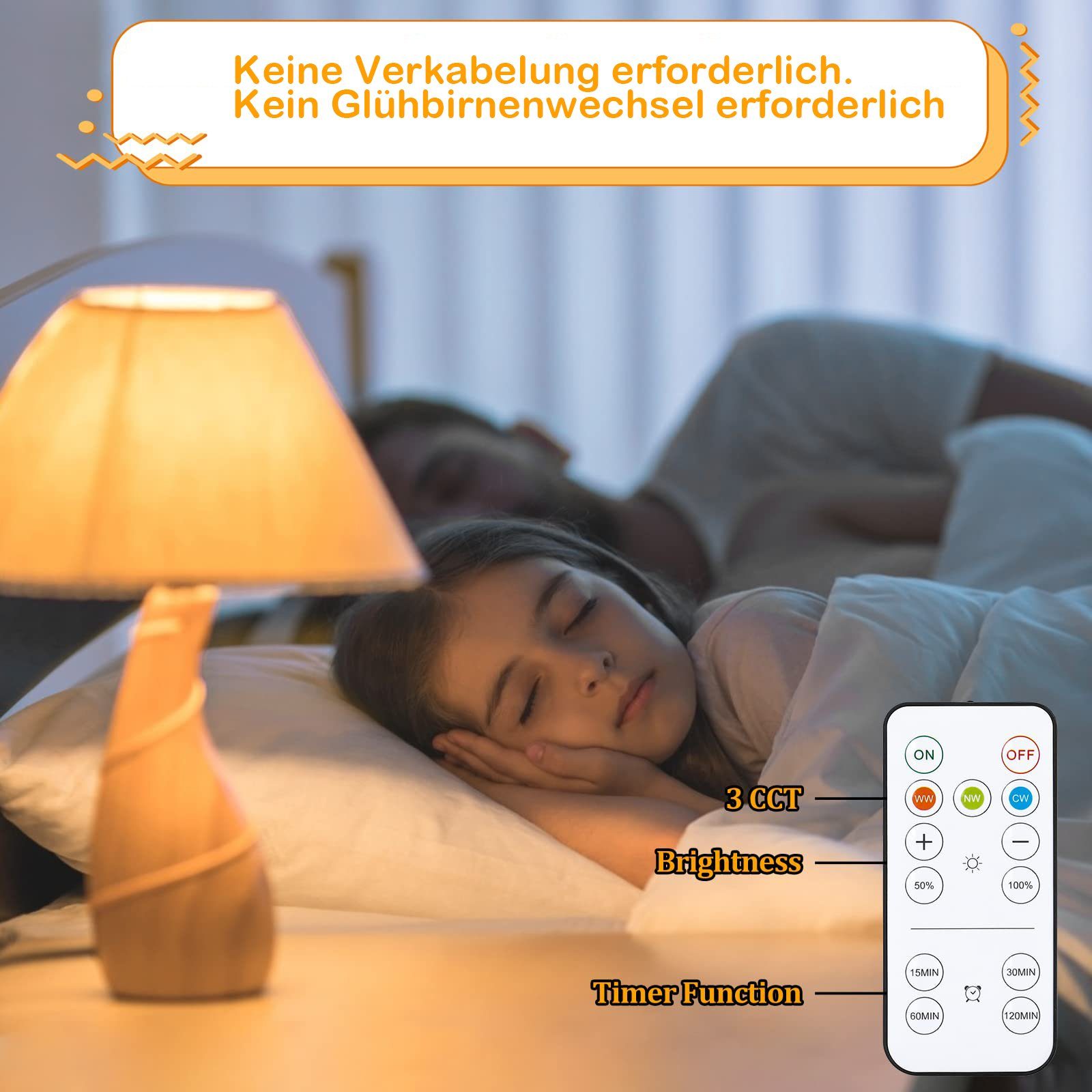 Farbe Fernbedienung E26/E27 Farbtemperatur-A Timer, RGB/3 Spot Puck St., Lichter Küche Dimmbar Birne 3 Nachtlicht Glühbirnen mit LED-Leuchtmittel Lampe mit Keller Sunicol Spot 1 LED